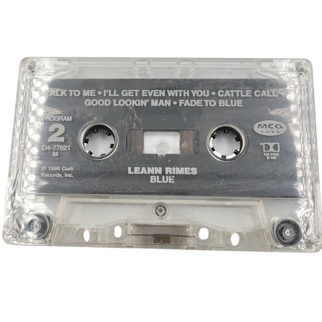 LeAnn Rimes – Blue Cassette Tape (1996, Curb Records) – Tested, No Case