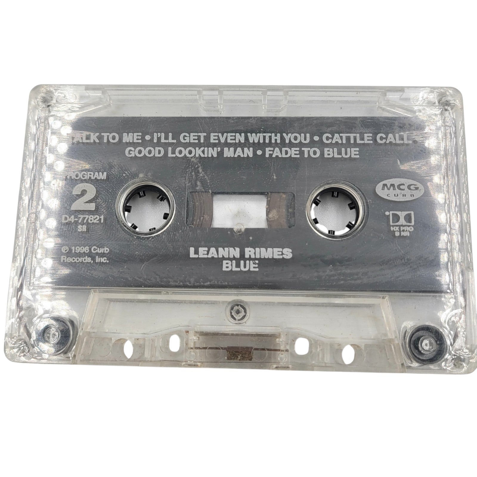 LeAnn Rimes – Blue Cassette Tape (1996, Curb Records) – Tested, No Case