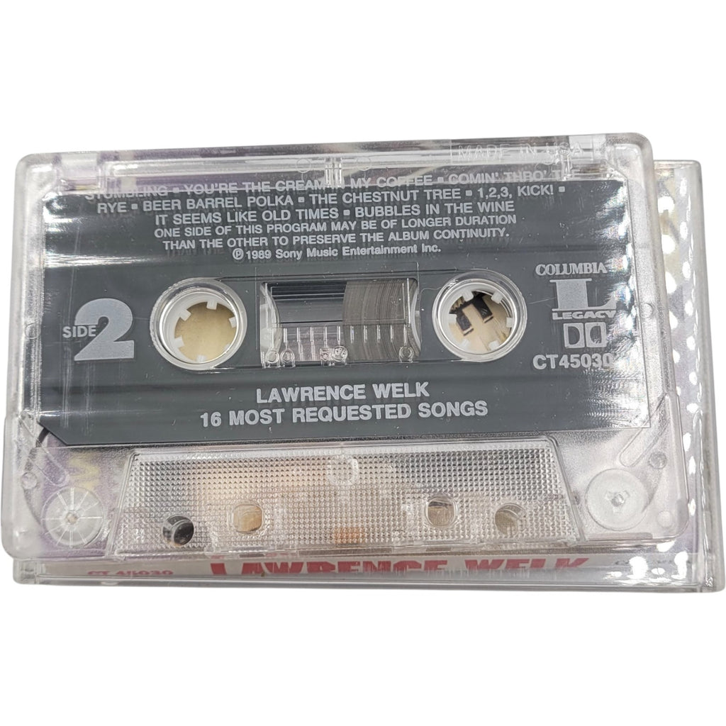 Lawrence Welk – 16 Most Requested Songs (Cassette, Tested & Working)