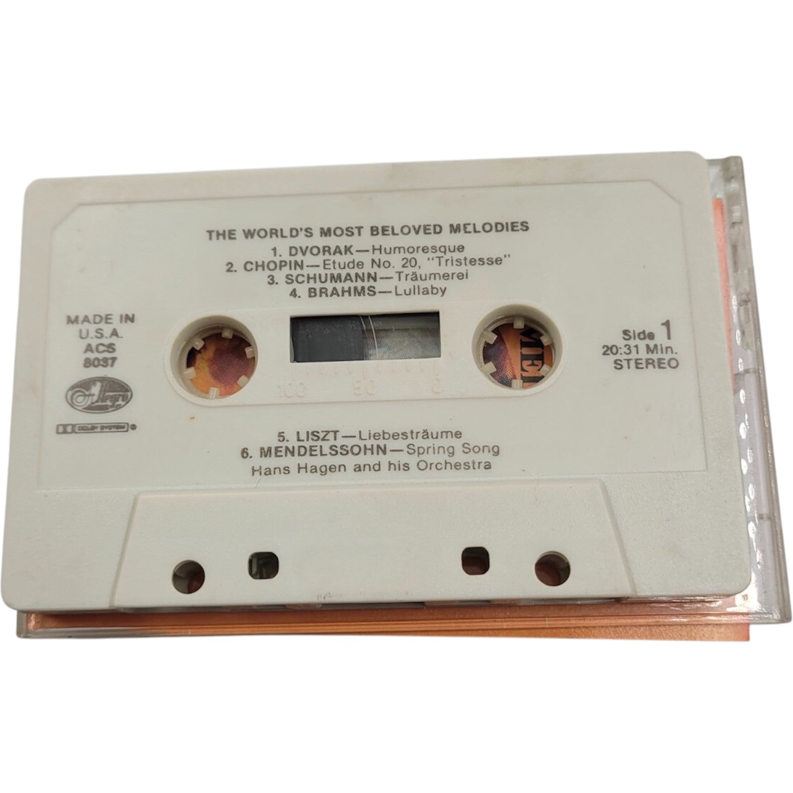 The World's Most Beloved Melodies – Vintage Cassette by Hans Hagen and His Orchestra