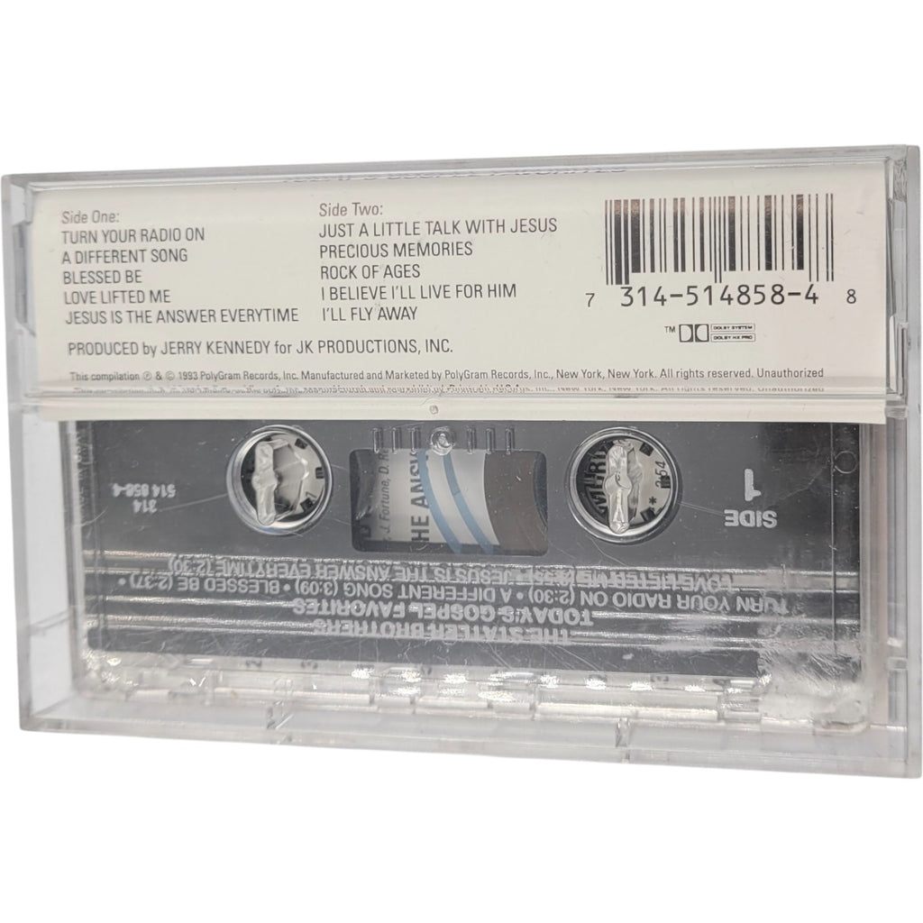The Statler Brothers – Today's Gospel Favorites (Vintage Tested Cassette, Mercury Records)