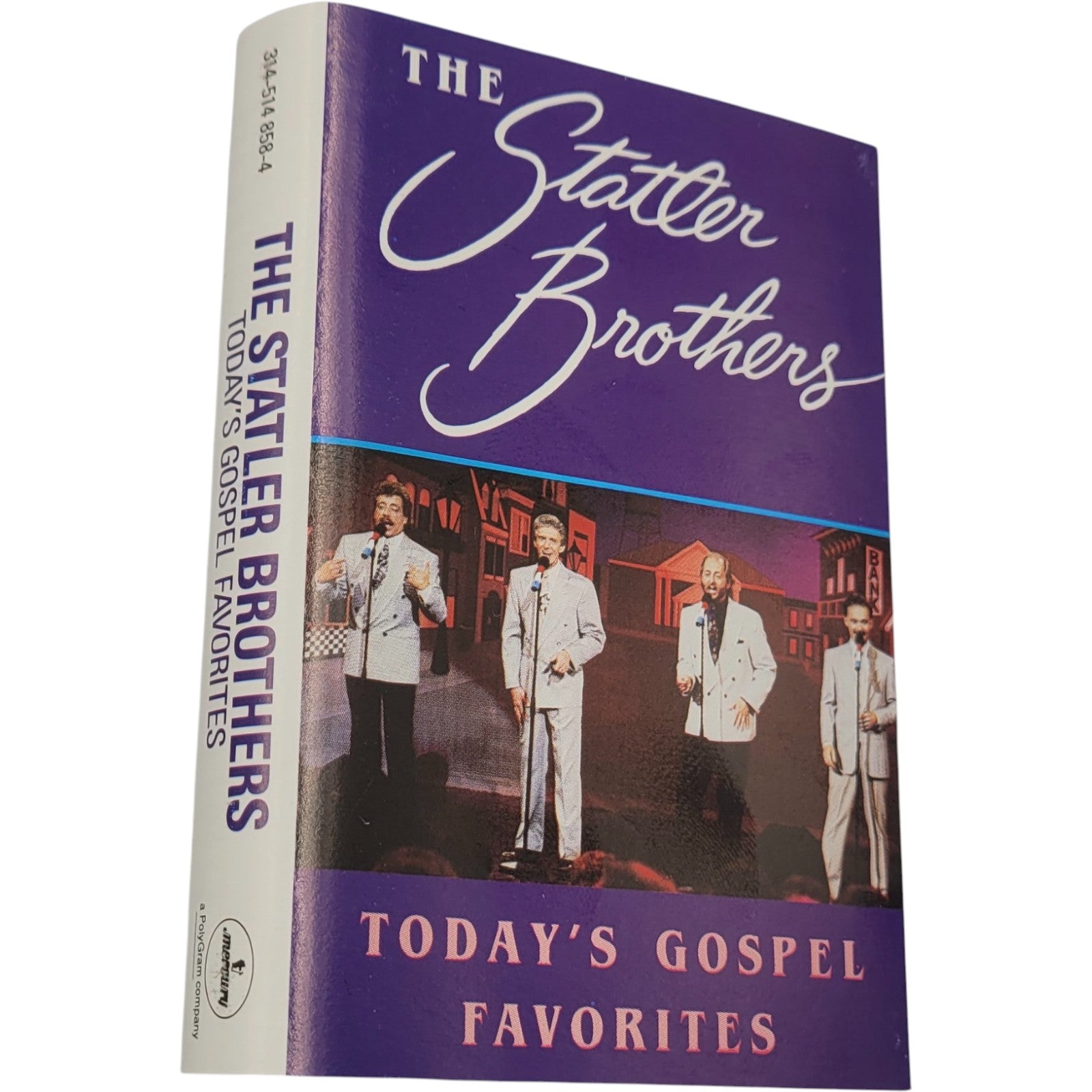 The Statler Brothers – Today's Gospel Favorites (Vintage Tested Cassette, Mercury Records)