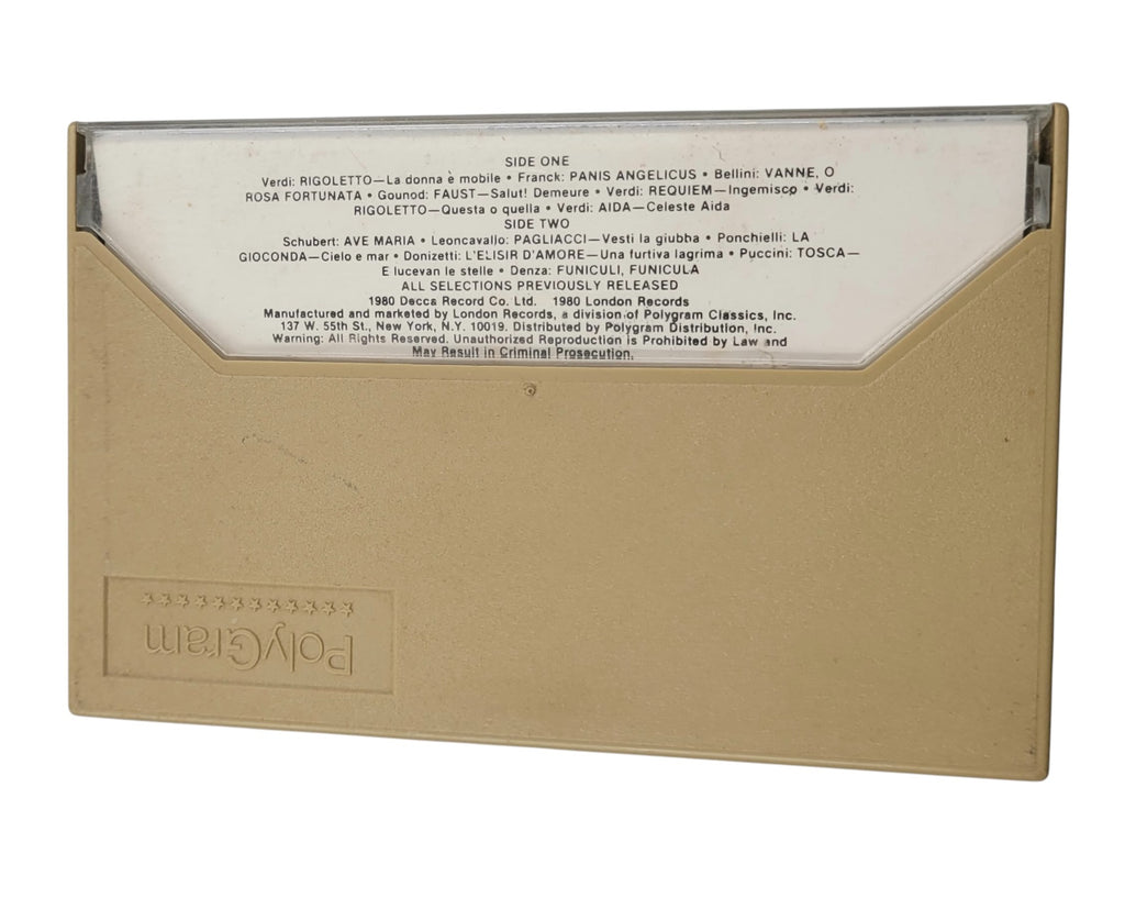 Pavarotti's Greatest Hits – Volume One (Cassette Tape)