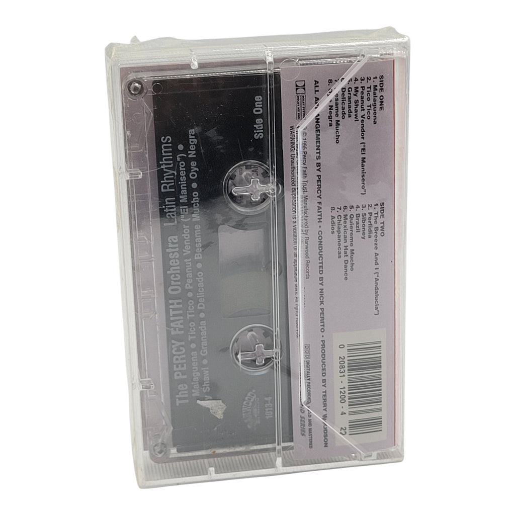 Percy Faith Latin Rhythms Cassette – Sealed 1995 Vintage Orchestra Tape