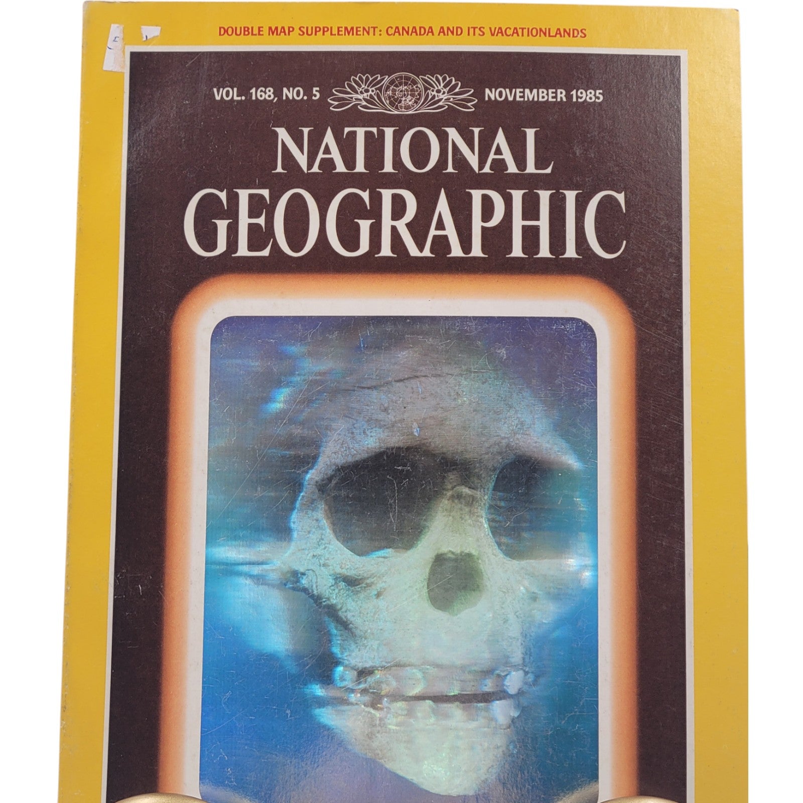 National Geographic – November 1985 Holographic Edition Includes Original Supplement: Canada’s Vacationlands