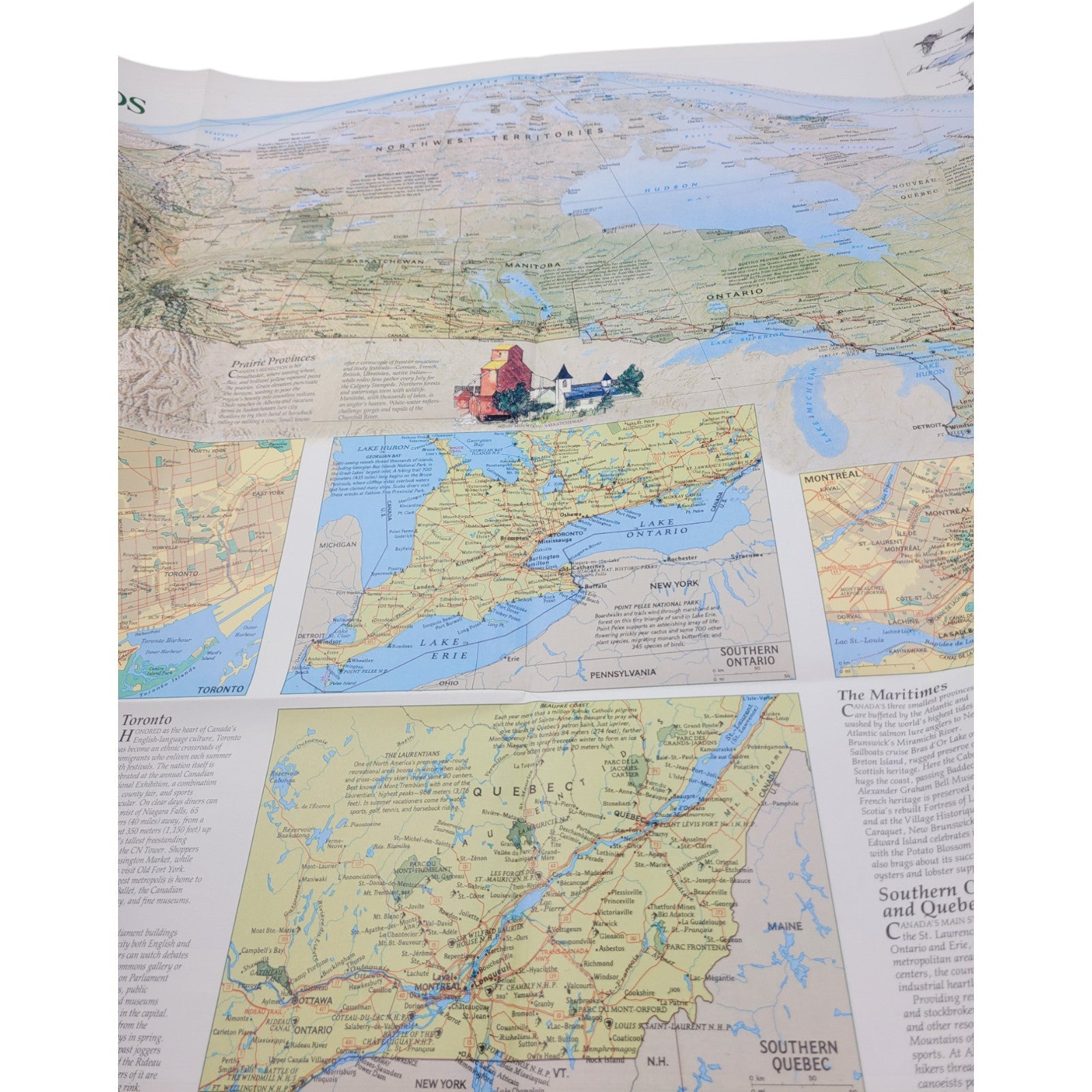 National Geographic – November 1985 Holographic Edition Includes Original Supplement: Canada’s Vacationlands