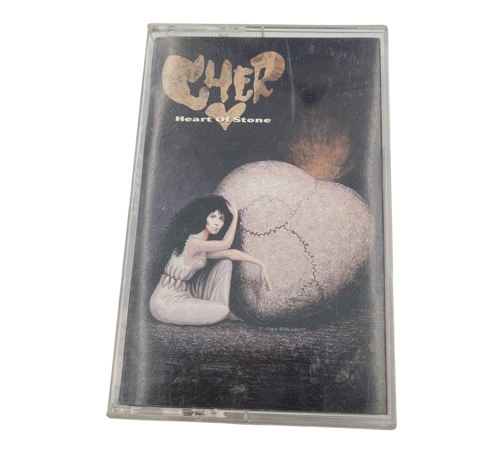 Cher – Heart of Stone (Vintage Cassette Tape, 1989 Geffen Records)