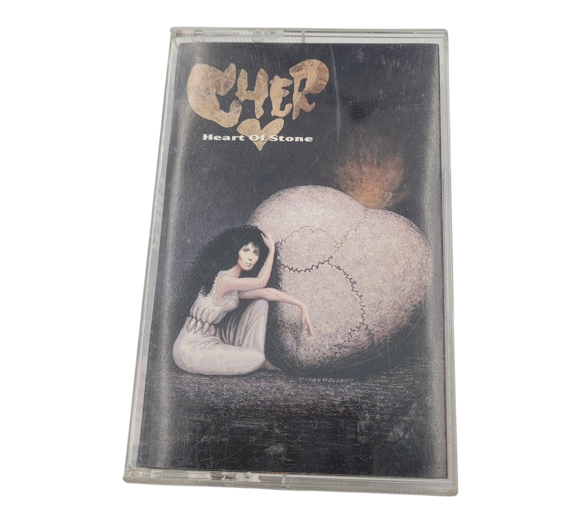 Cher – Heart of Stone (Vintage Cassette Tape, 1989 Geffen Records)