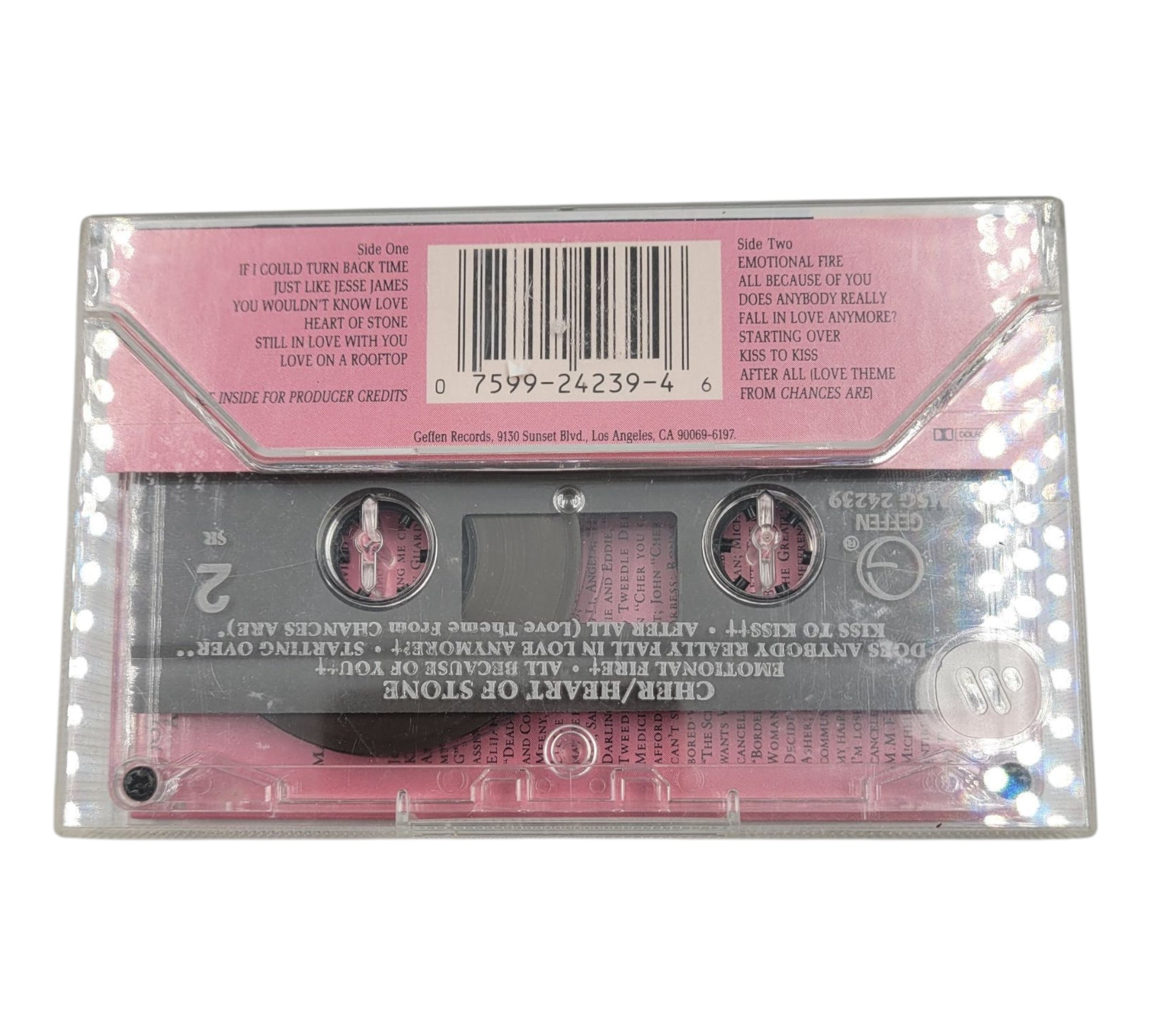Cher – Heart of Stone (Vintage Cassette Tape, 1989 Geffen Records)
