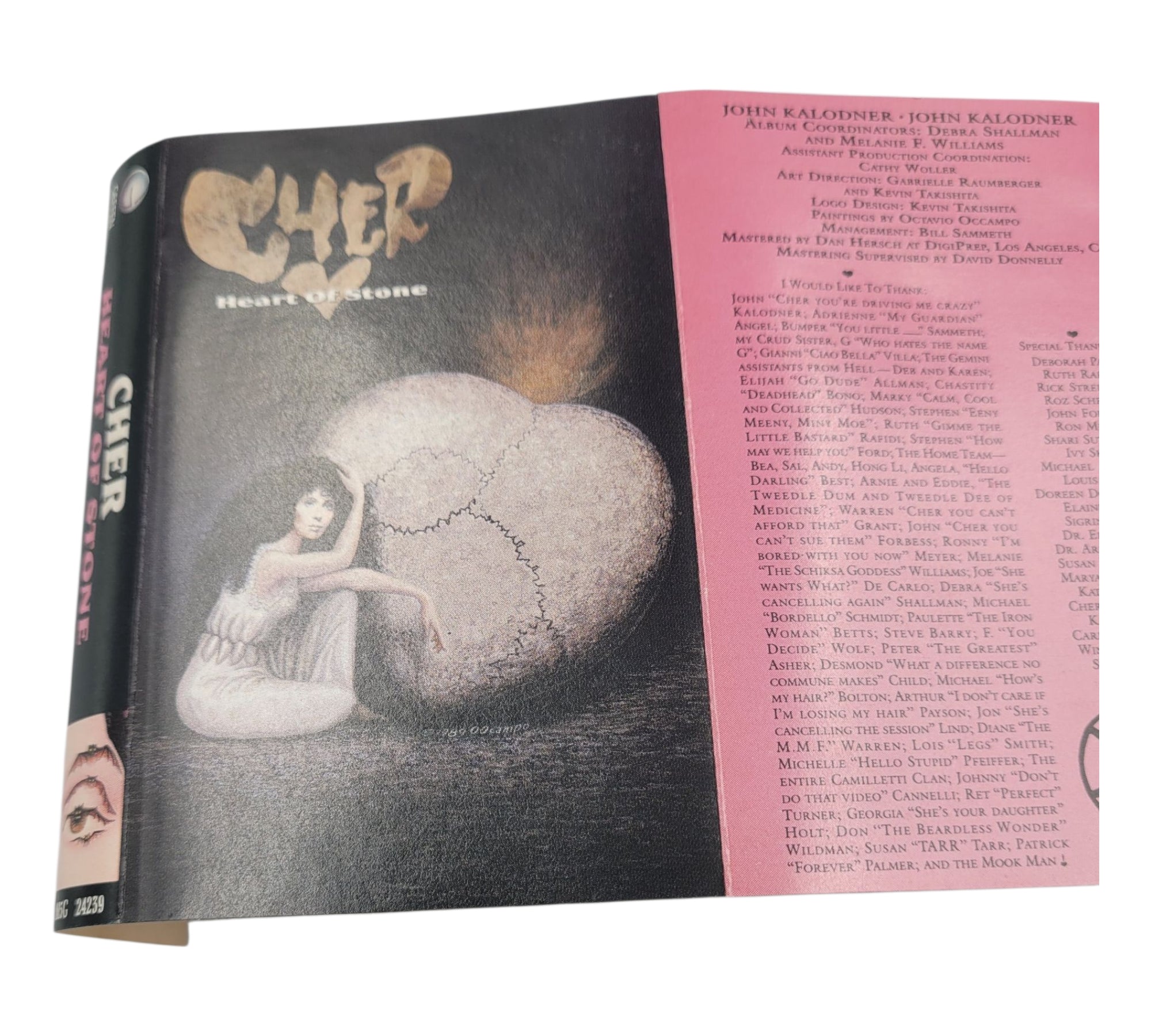 Cher – Heart of Stone (Vintage Cassette Tape, 1989 Geffen Records)