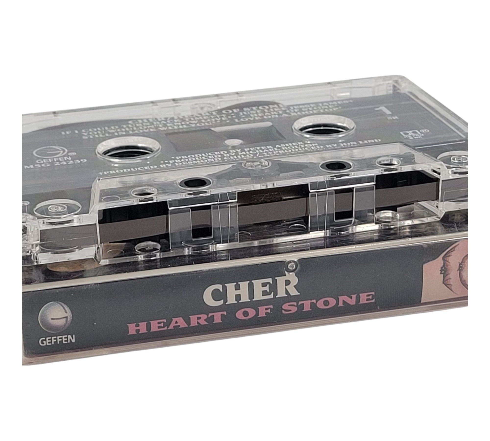 Cher – Heart of Stone (Vintage Cassette Tape, 1989 Geffen Records)