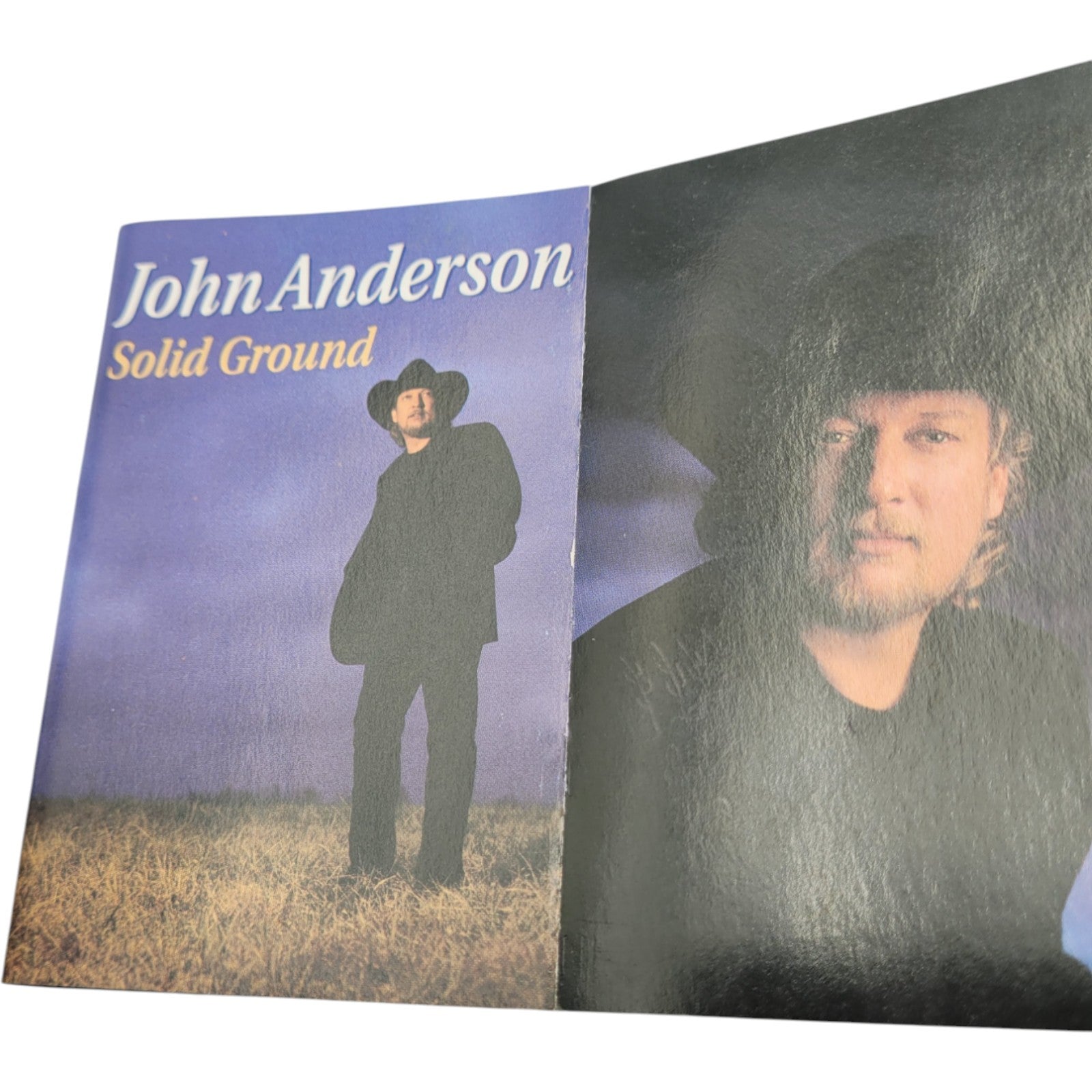 John Anderson – Solid Ground (1993 Cassette, Tested, With Case)