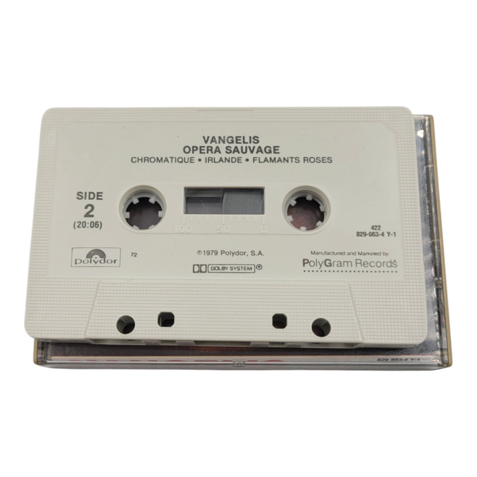 Vangelis – Opera Sauvage (1979 Cassette Tape, Tested & Working)