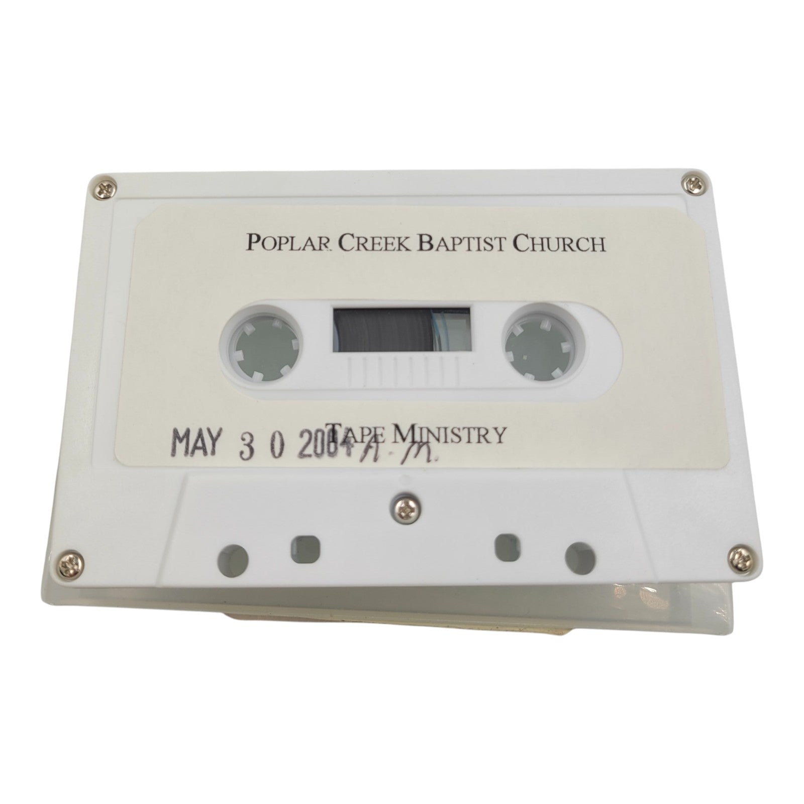 Poplar Creek Baptist Church Memorial Day 2004 A.M. Sermon Cassette