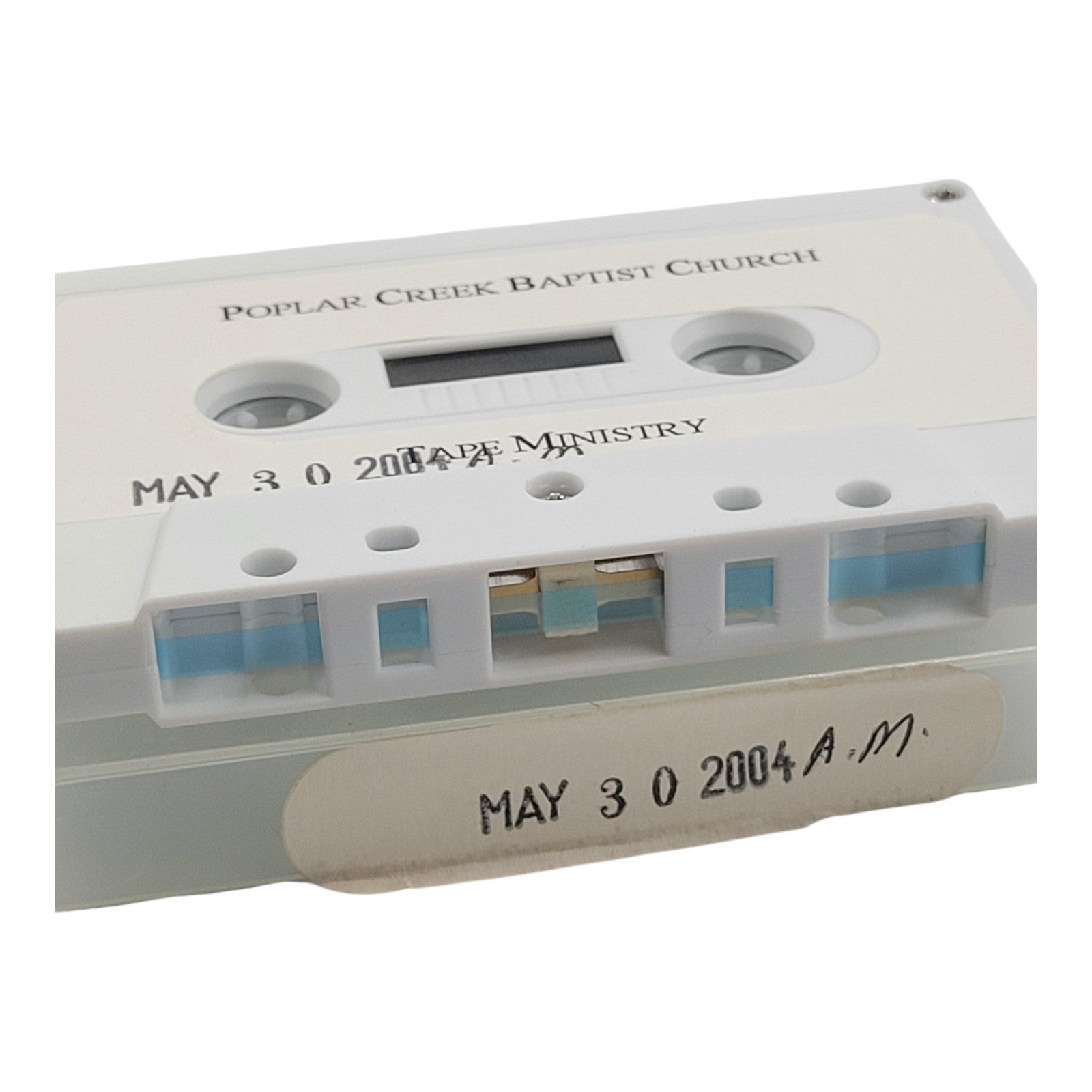 Poplar Creek Baptist Church Memorial Day 2004 A.M. Sermon Cassette