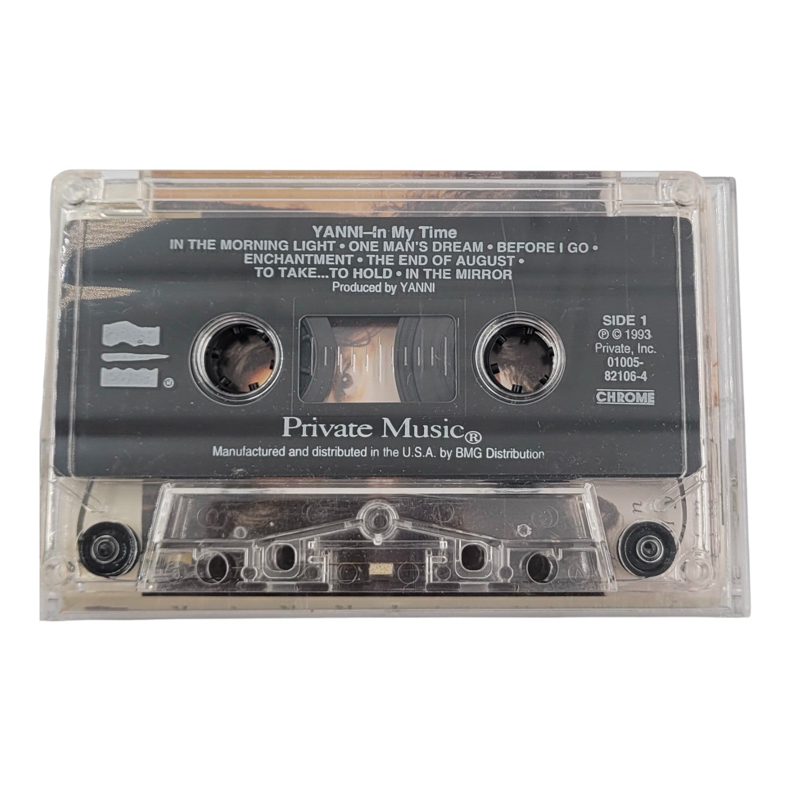 Yanni – In My Time Cassette Tape (1993, Chrome Dolby, Tested, Works)
