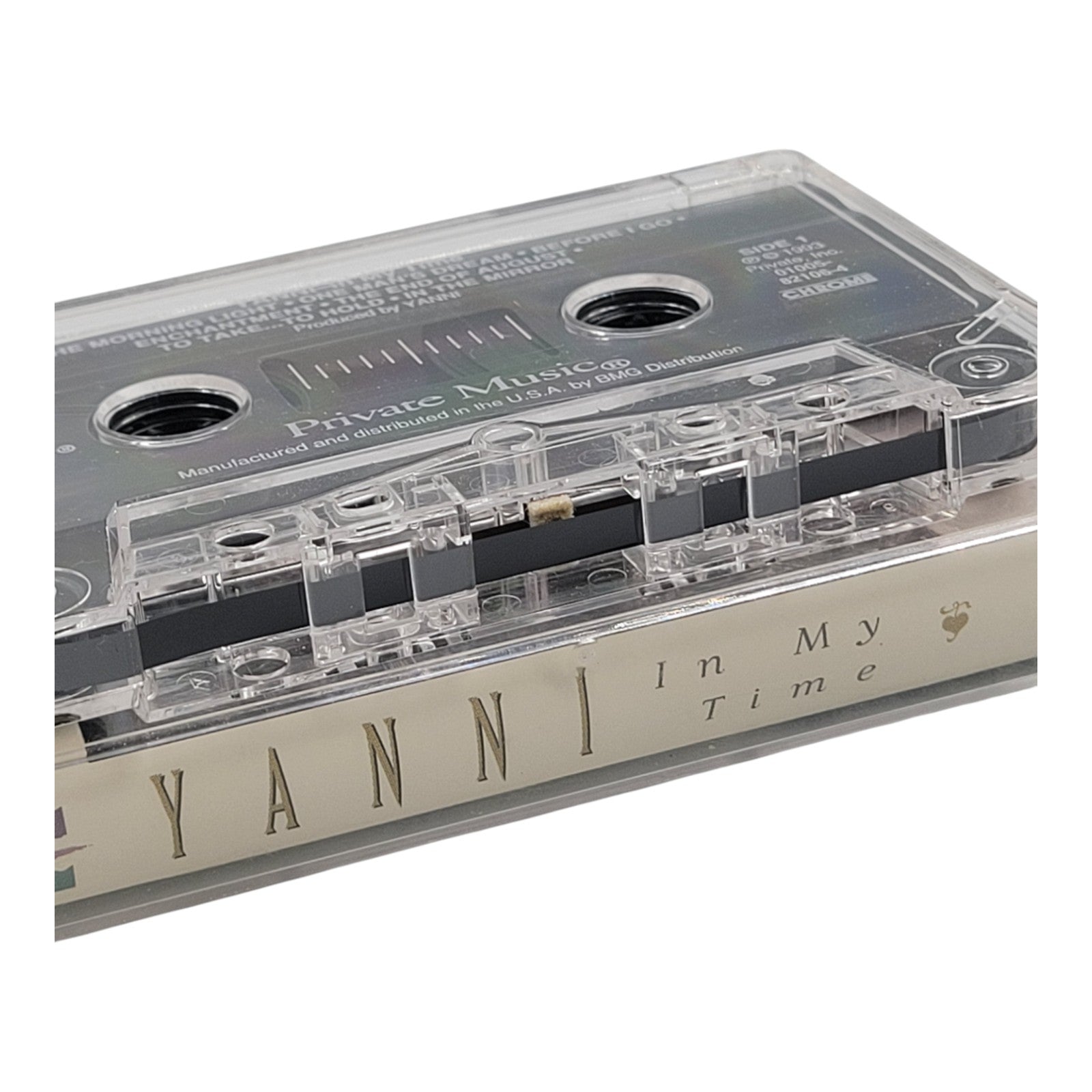 Yanni – In My Time Cassette Tape (1993, Chrome Dolby, Tested, Works)