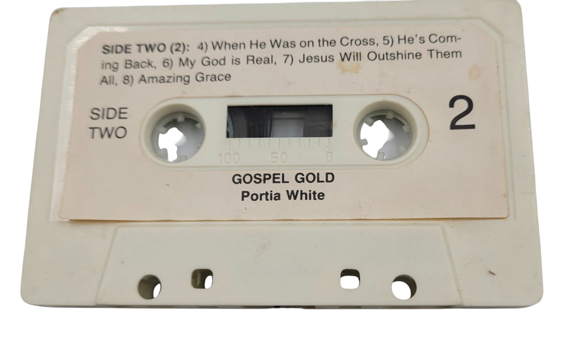 Portia White – Gospel Gold Cassette Tape | Tested, No Case | Vintage Gospel