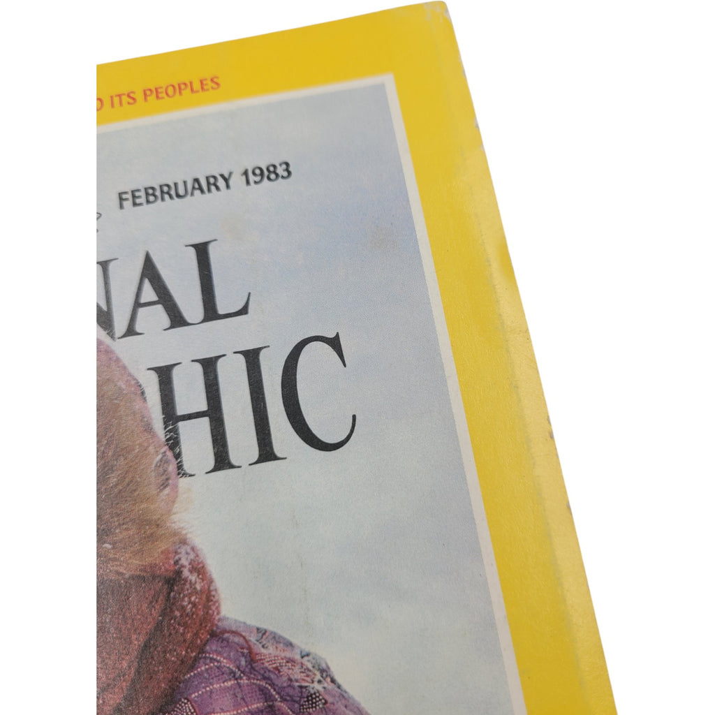 National Geographic Feb 1983 Arctic Cultures Hungary Beirut PBS Vintage Mag