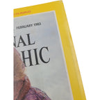National Geographic Feb 1983 Arctic Cultures Hungary Beirut PBS Vintage Mag