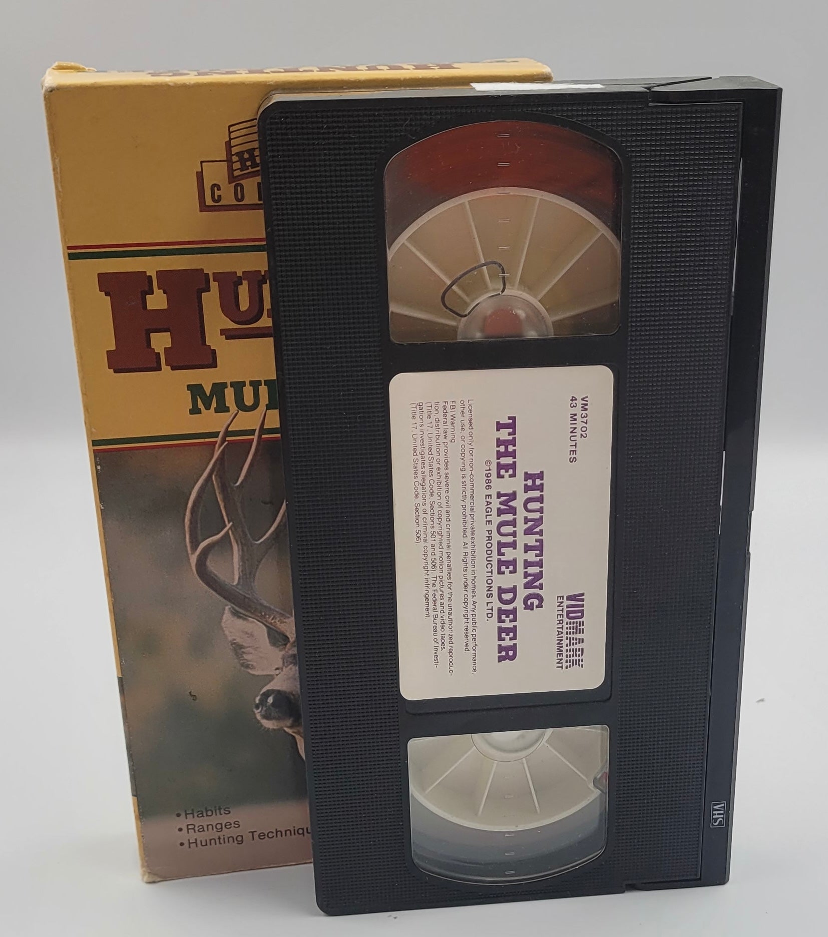 Hunting the Mule Deer – 1987 Vidmark Heritage Collection VHS