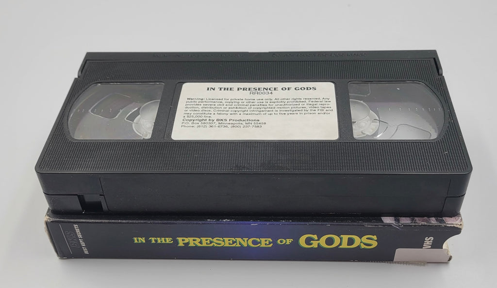 Roger Raglin – In The Presence of Gods (VHS, 90 Minutes)