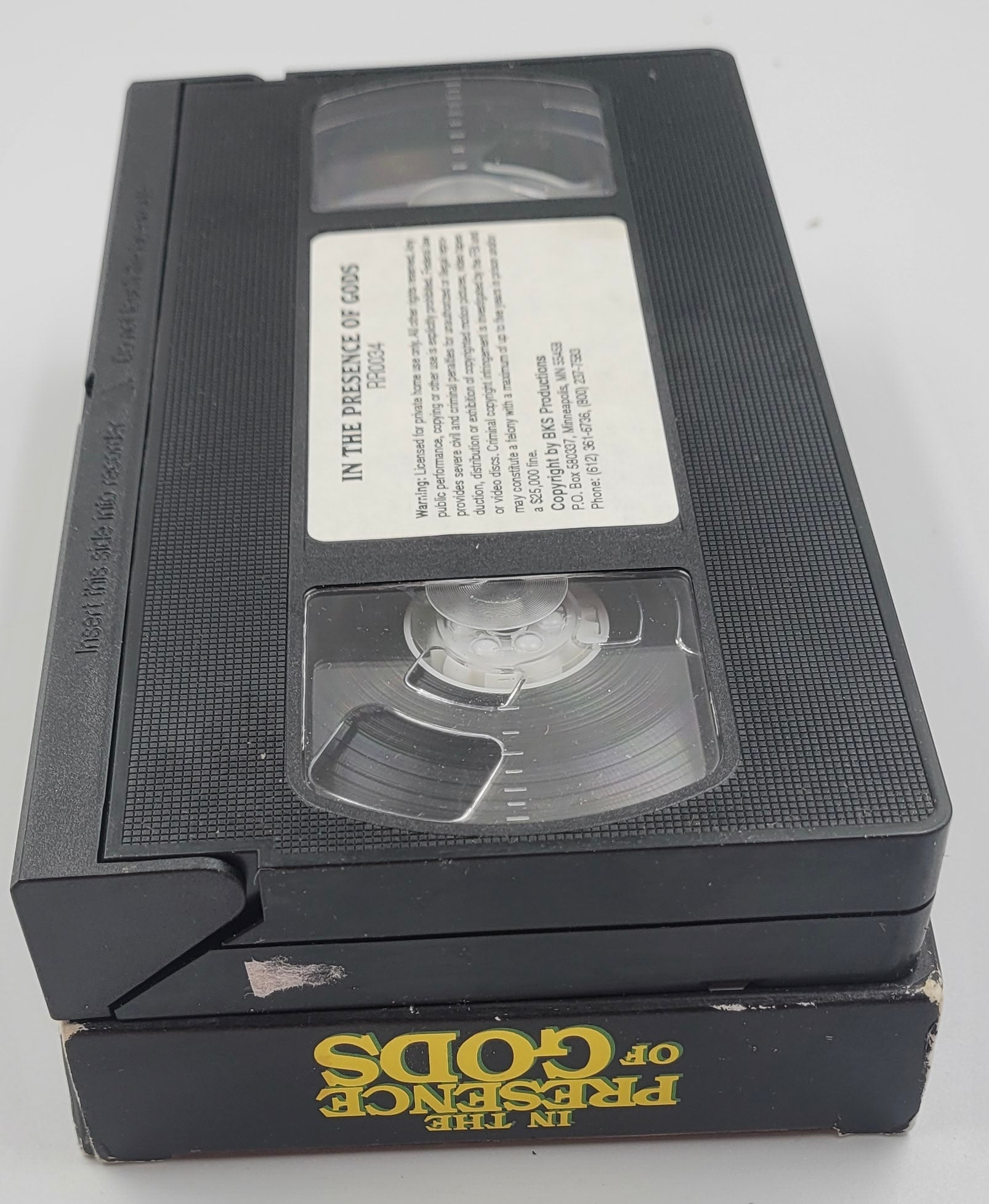 Roger Raglin – In The Presence of Gods (VHS, 90 Minutes)