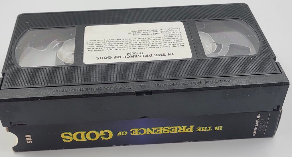 Roger Raglin – In The Presence of Gods (VHS, 90 Minutes)