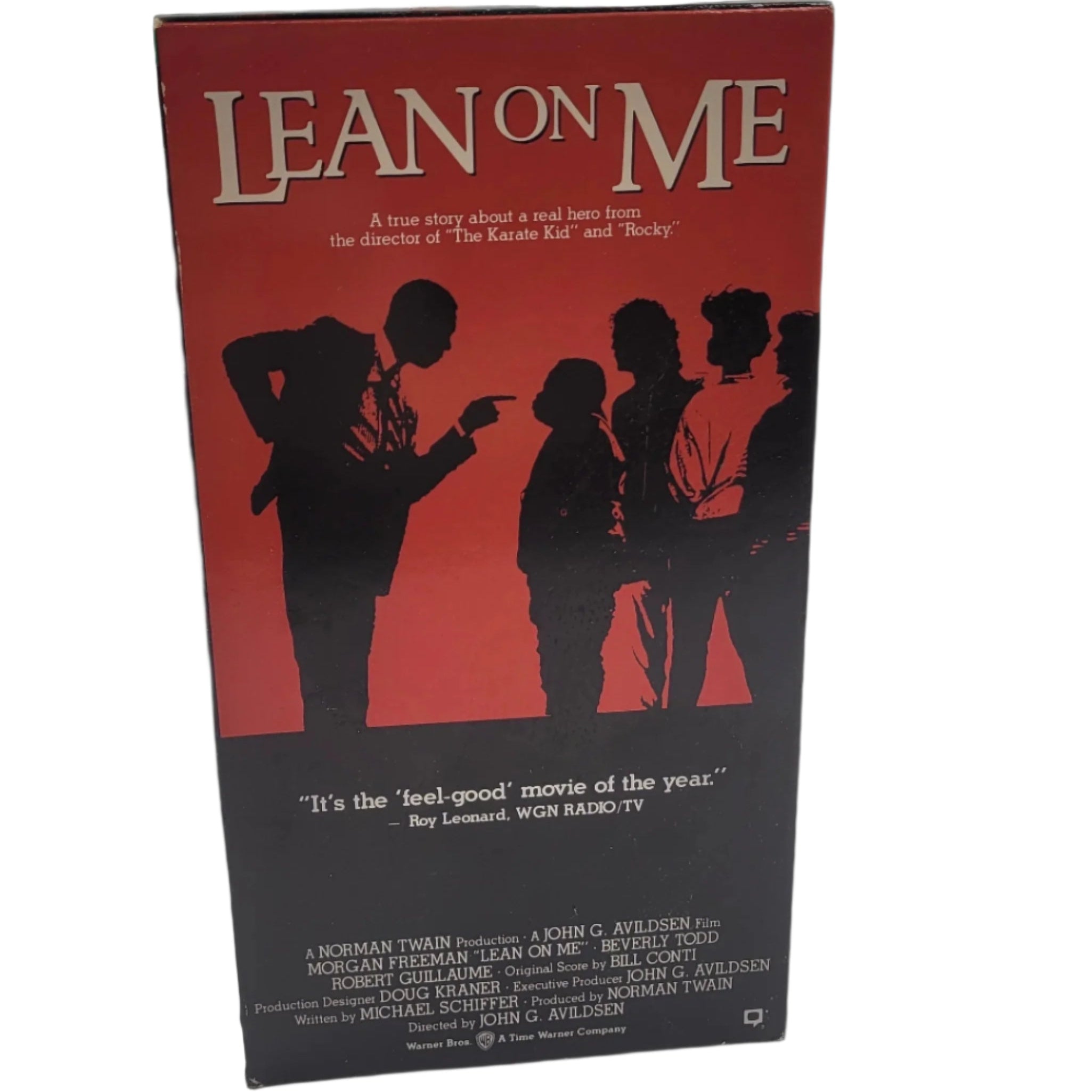 Lean on Me (1989) – VHS Tape | Morgan Freeman | Warner Bros. Vintage Drama