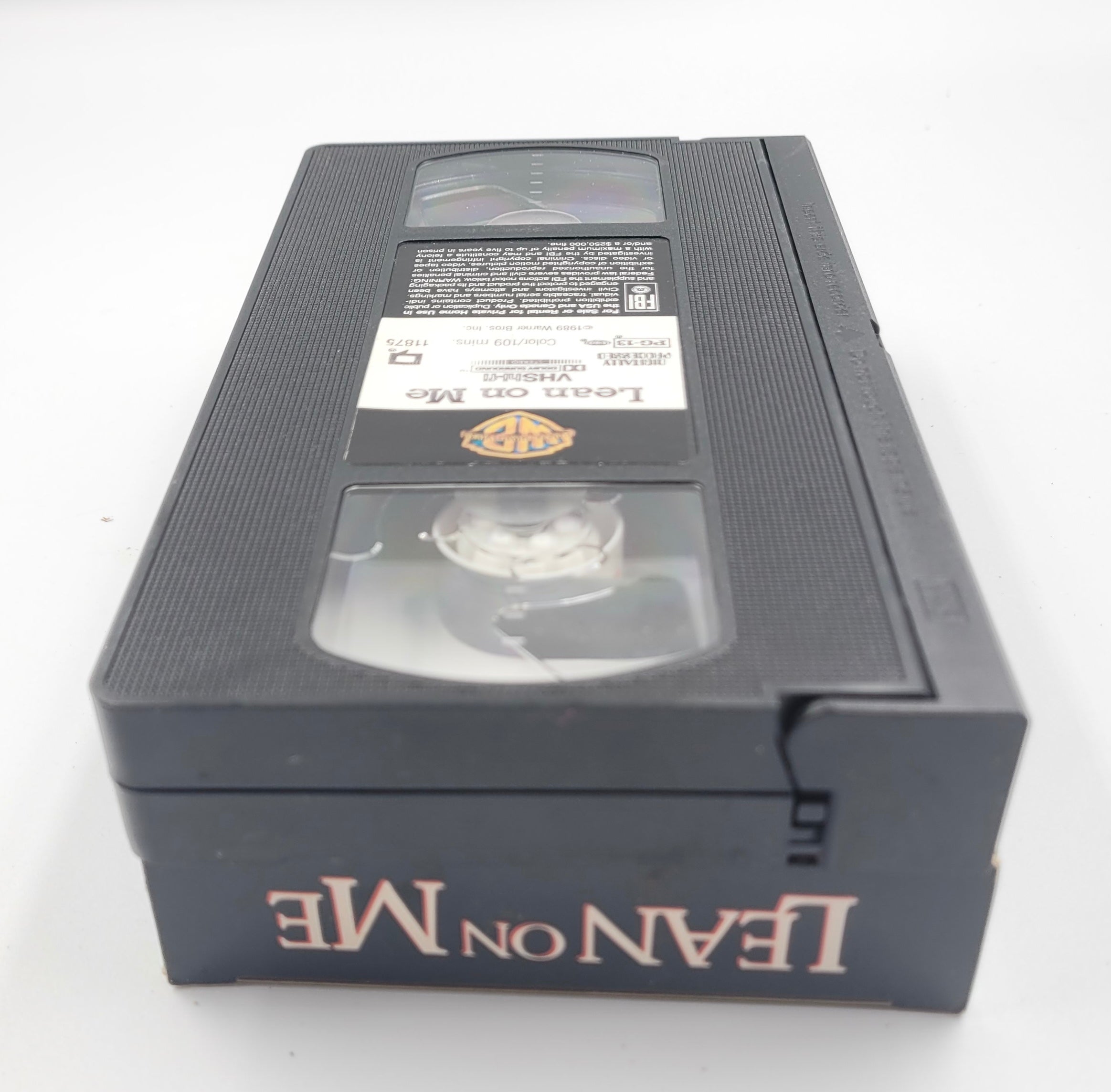 Lean on Me (1989) – VHS Tape | Morgan Freeman | Warner Bros. Vintage Drama