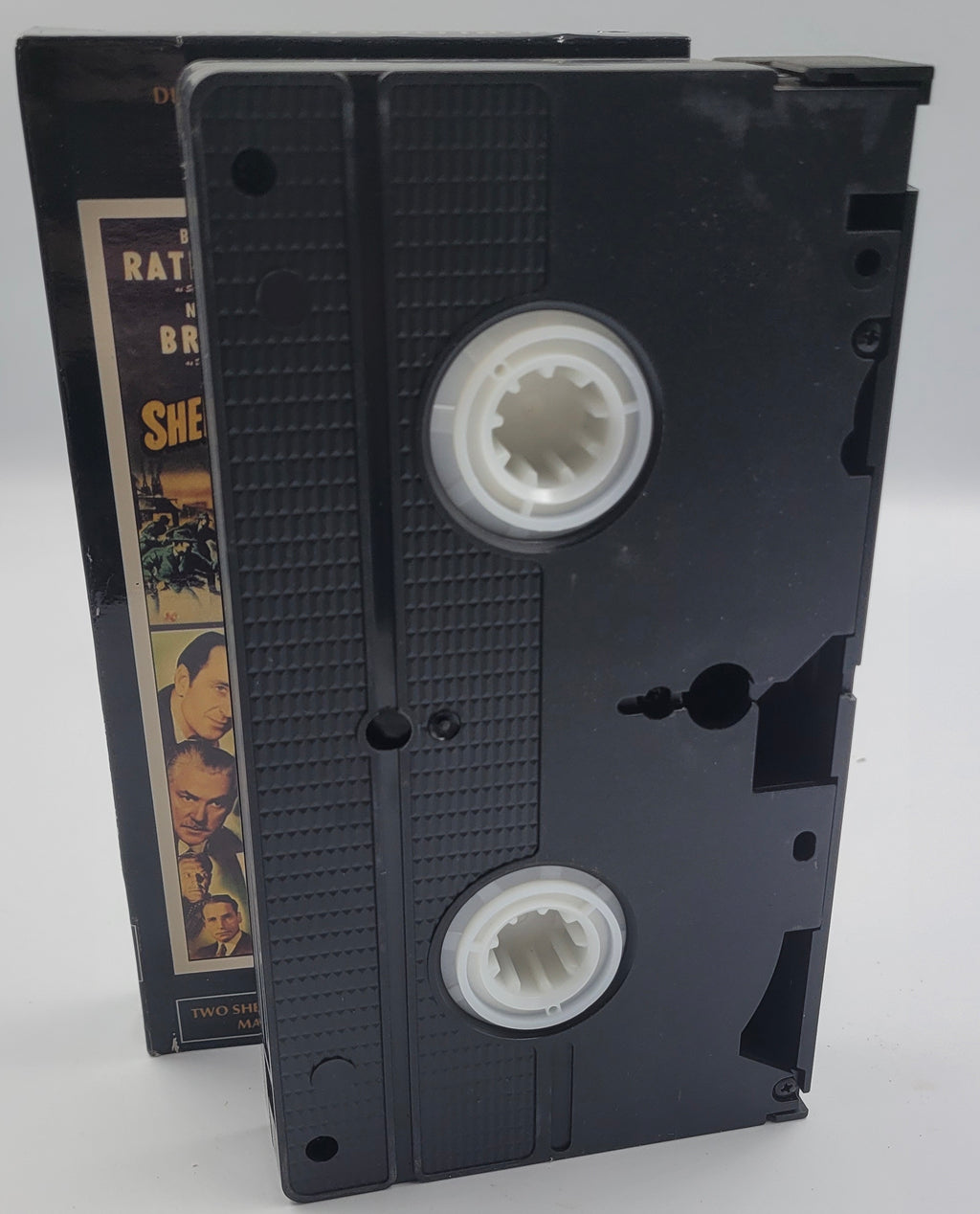 Sherlock Holmes Double Feature VHS (1996) – Basil Rathbone Classic Mysteries