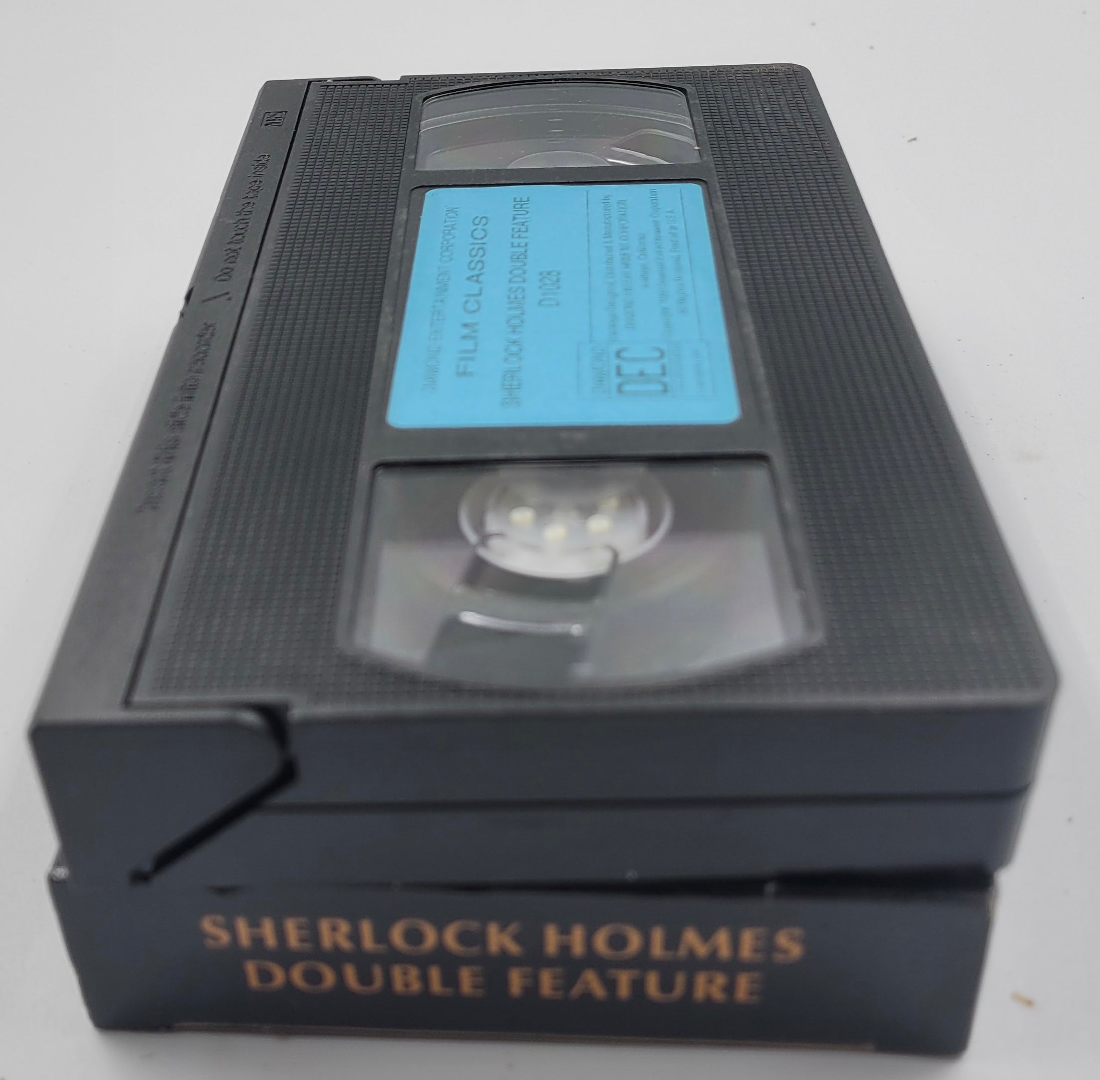 Sherlock Holmes Double Feature VHS (1996) – Basil Rathbone Classic Mysteries