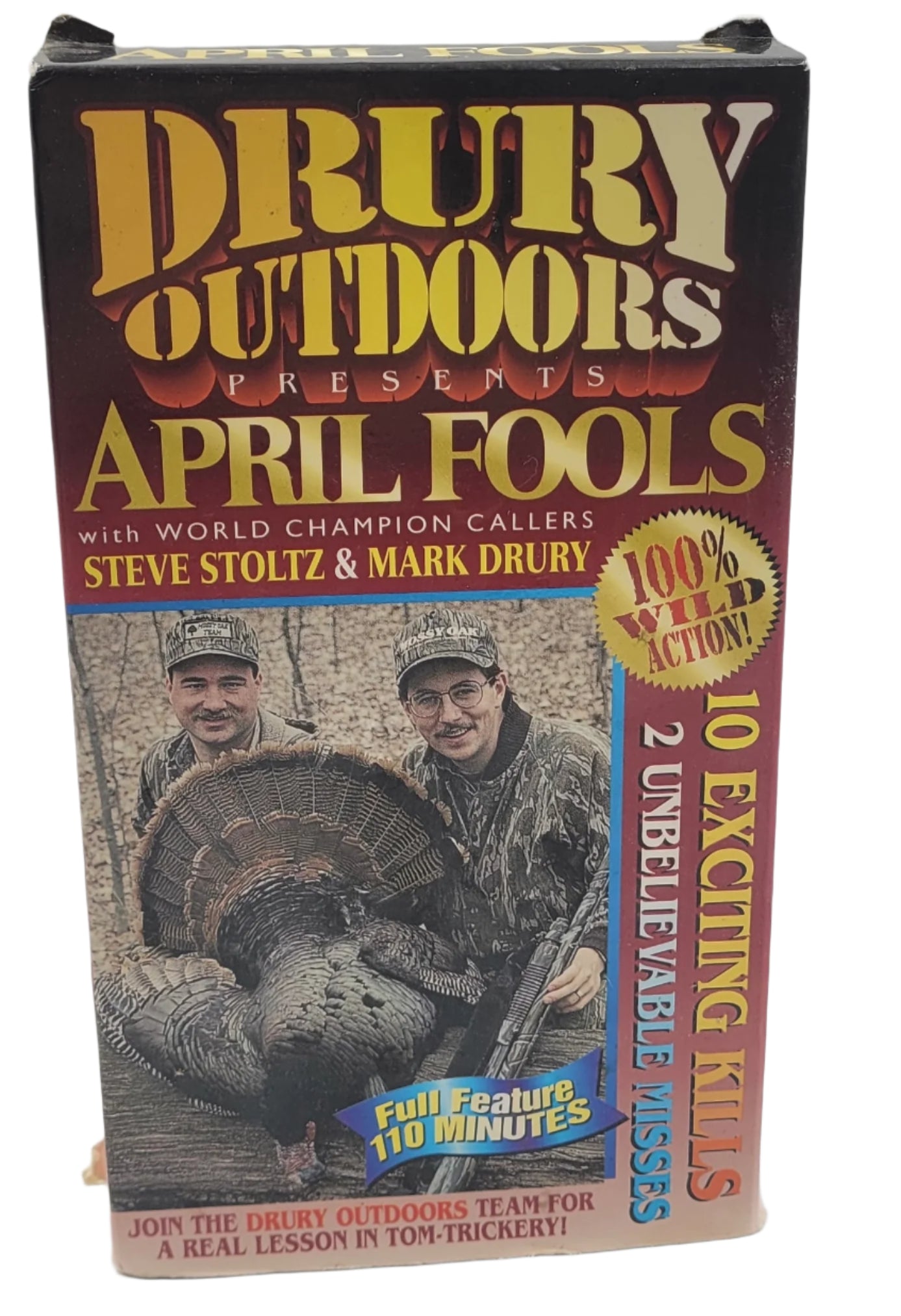 Drury Outdoors “April Fools” VHS – Vintage Turkey Hunting Video