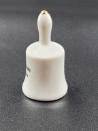 Miniature Vintage New Hampshire Souvenir Bell – Purple Lilac & Finch