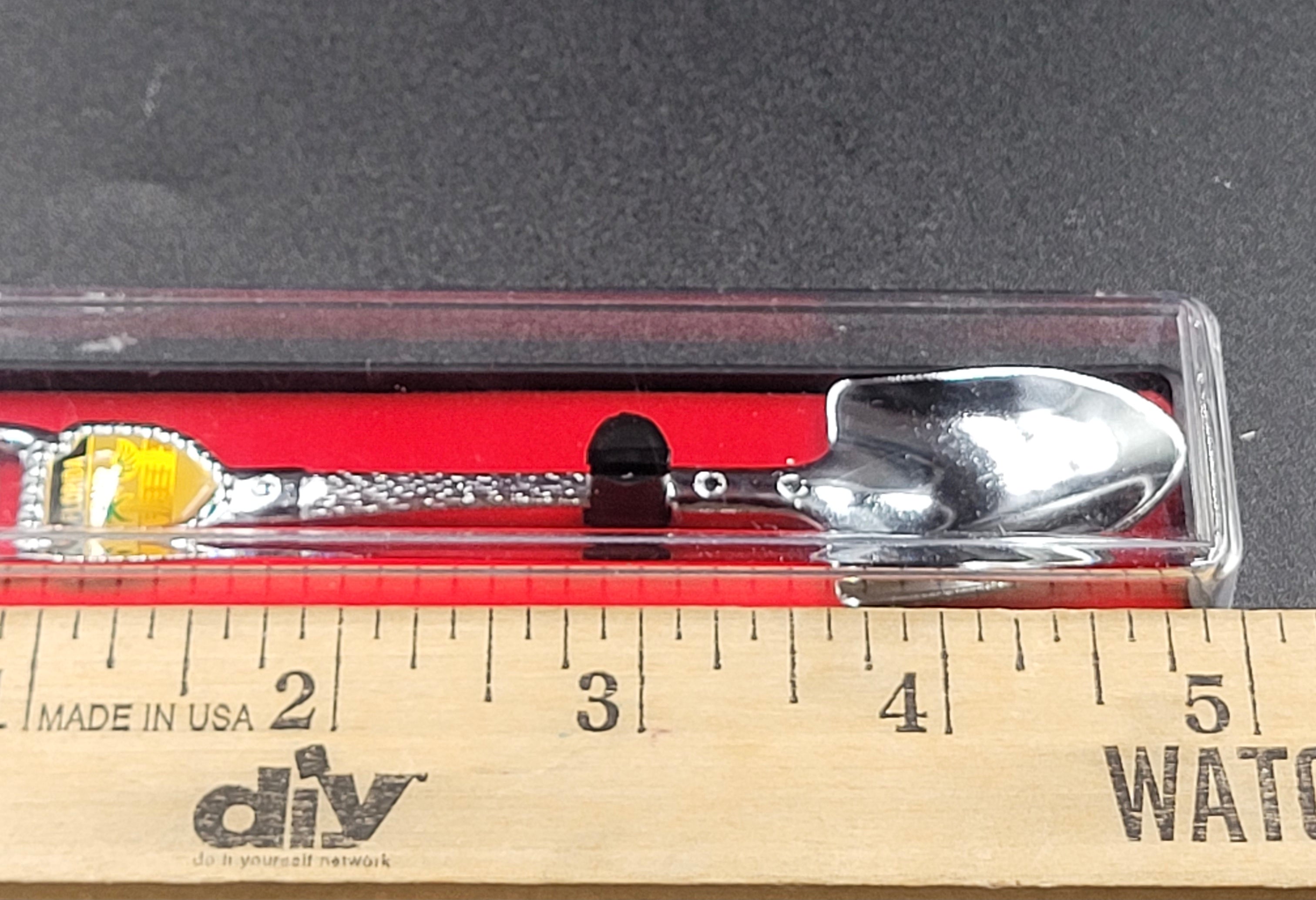 Vintage Florida Souvenir Shovel – Palm Tree & Sun Emblem in Display Case