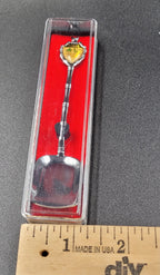 Vintage Florida Miniature Scoop – Silver-Tone Souvenir in Original Display Case