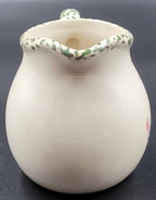 Vintage Snowman Creamer – “We Can Build a Snowman” – Holiday Ceramic Pitcher