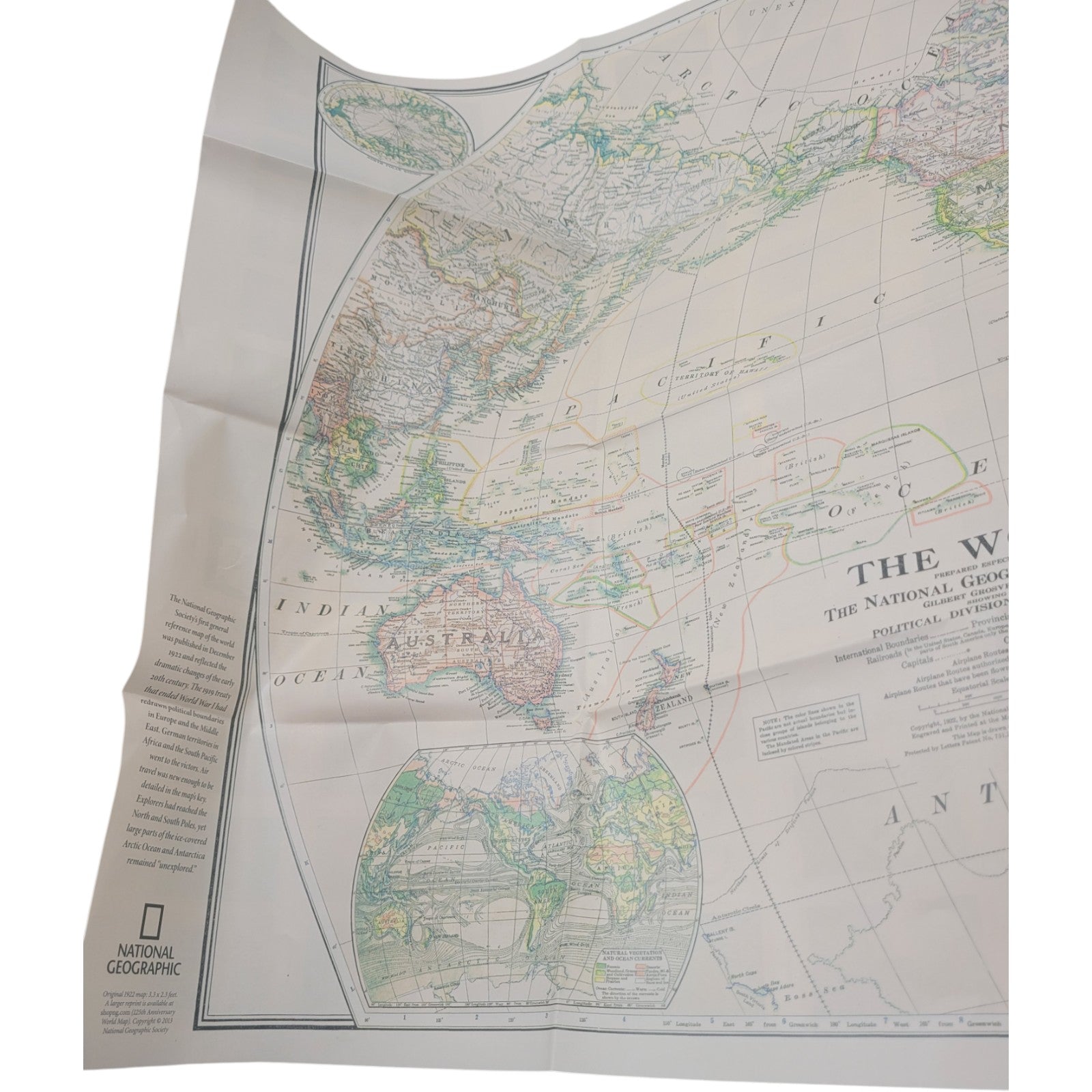 National Geographic 125 Years Photo Issue 2013 with Map Insert – Complete