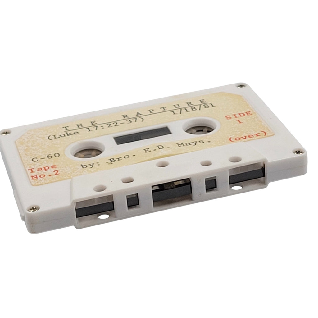 Vintage Sermon Cassette – THE RAPTURE (Luke 17:22–37), Bro. E.D. Mays, 1981