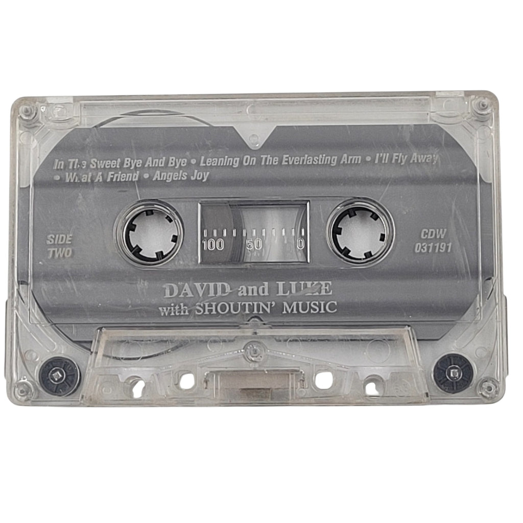 Vintage Gospel Cassette – David and Luke with Shoutin’ Music