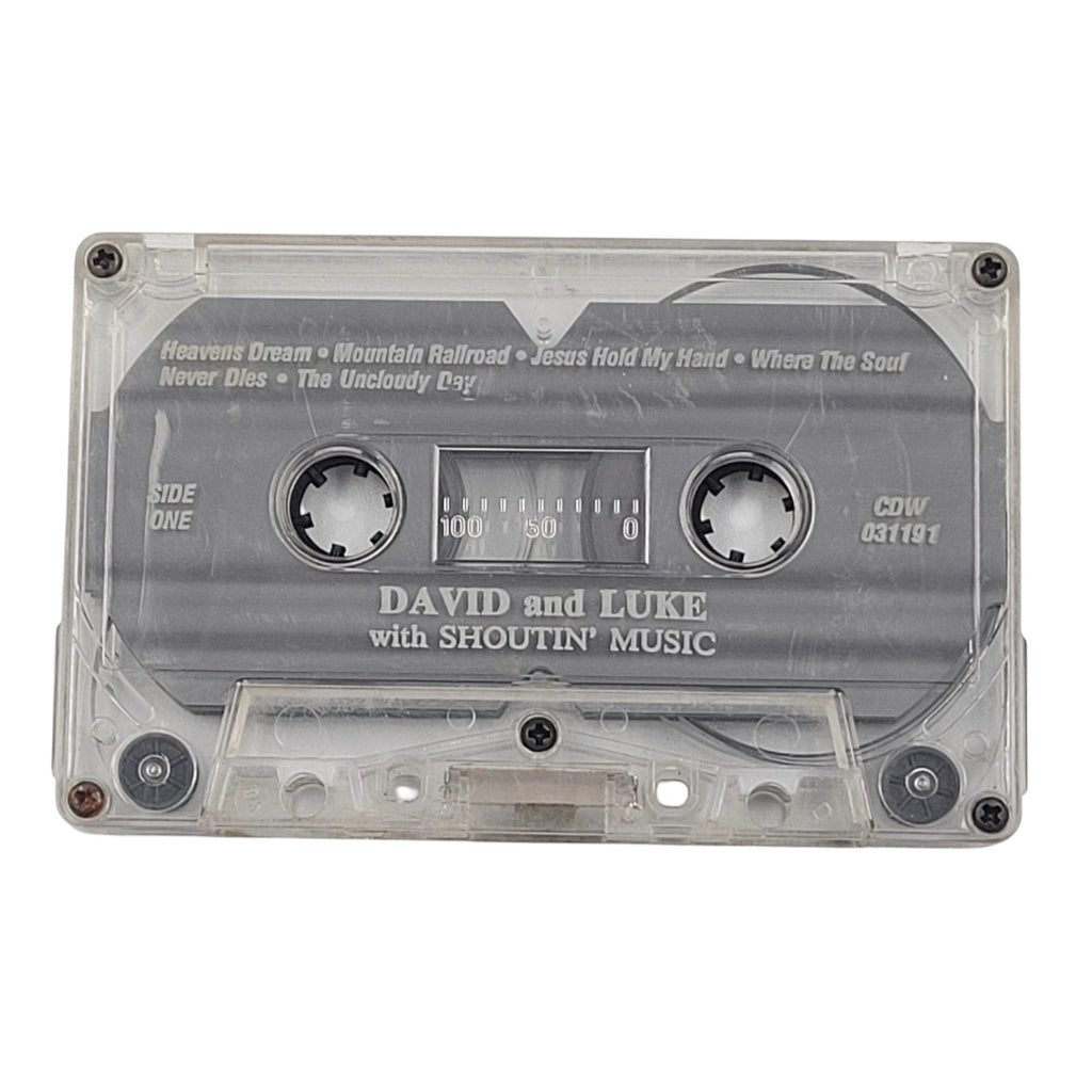 Vintage Gospel Cassette – David and Luke with Shoutin’ Music
