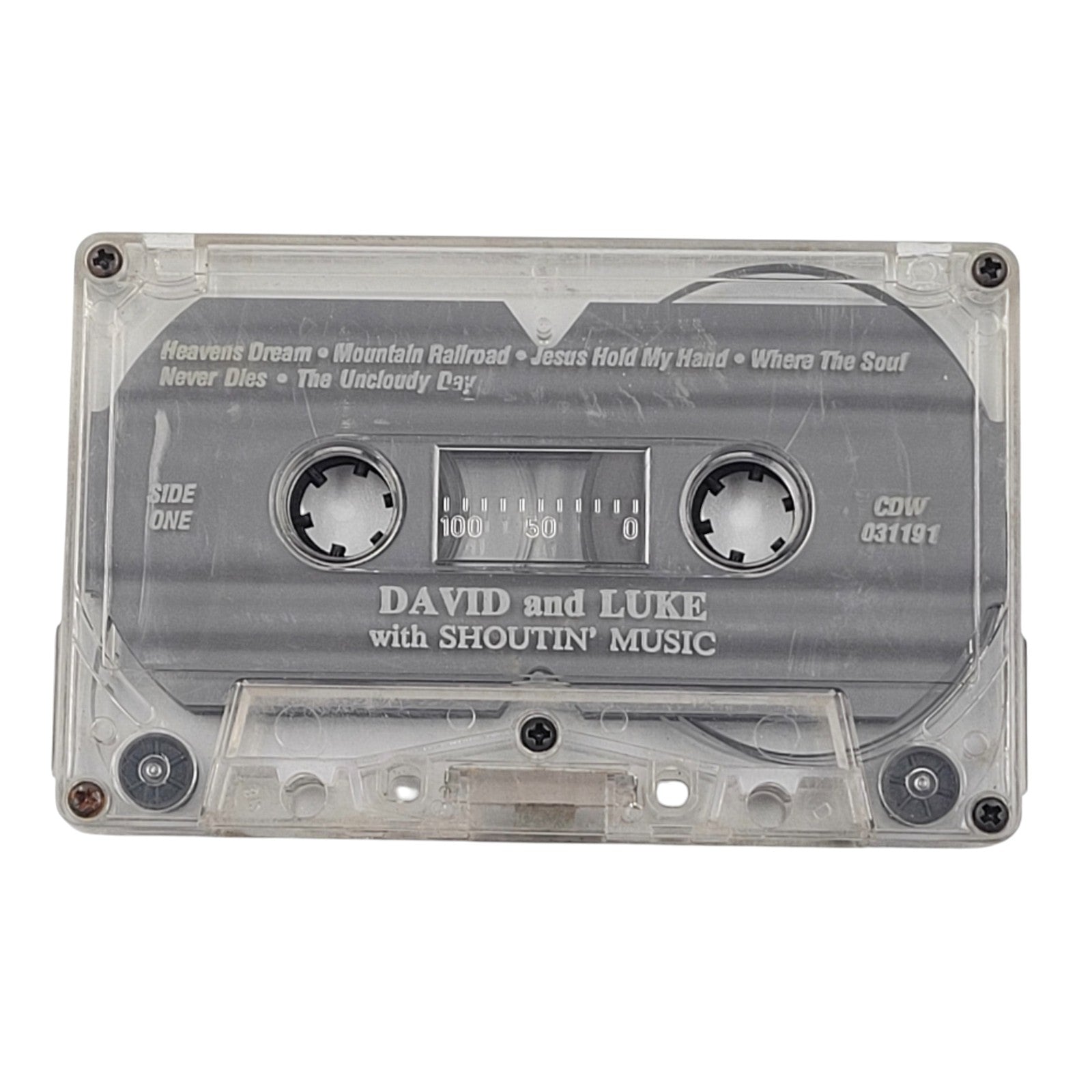 Vintage Gospel Cassette – David and Luke with Shoutin’ Music