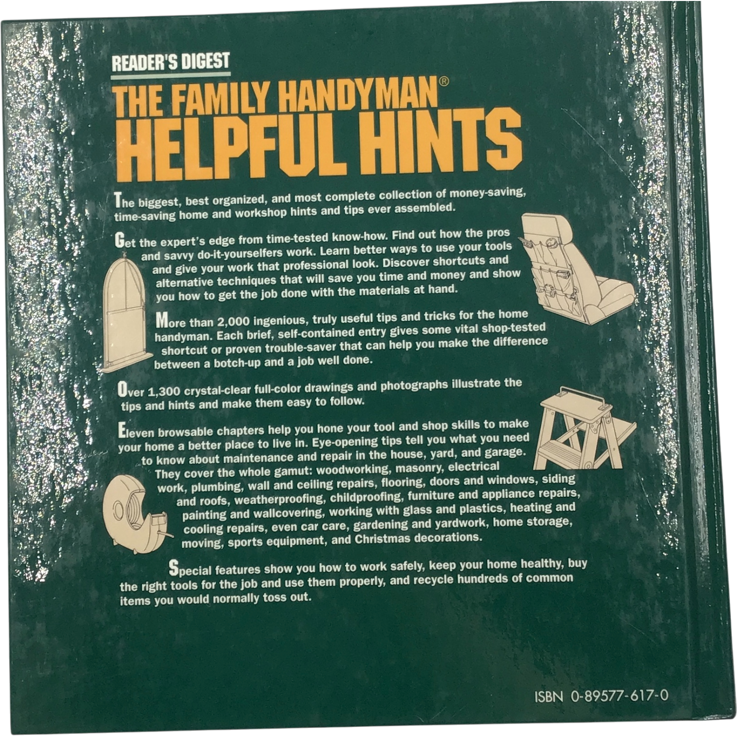 Reader's Digest The Family Handyman Helpful Hints - Quick & Easy Solutions, Time-Saving Tips, Tricks of the Trade