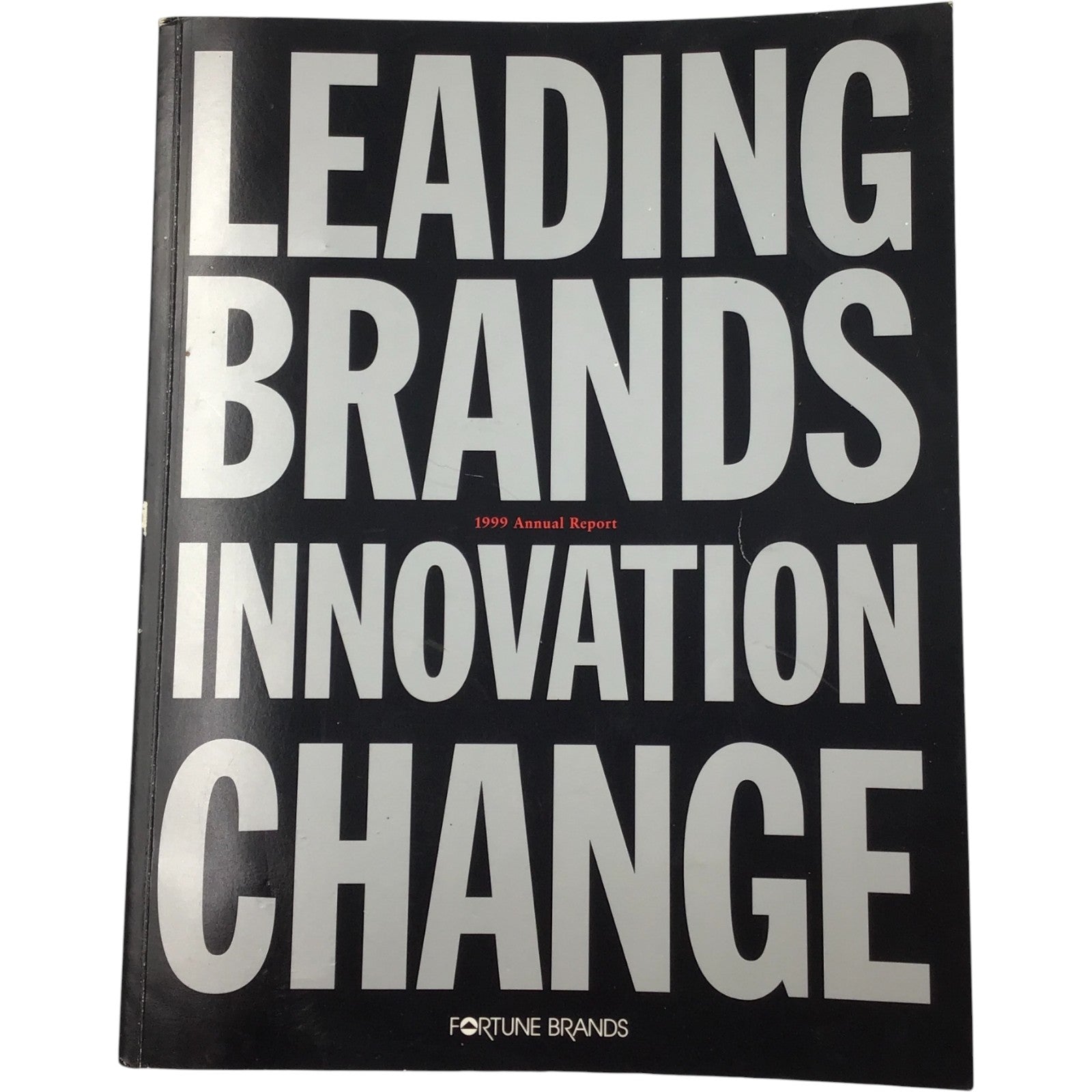1999 Fortune Brands Annual Report + CEO Letter | Moen, Titleist, Jim Beam