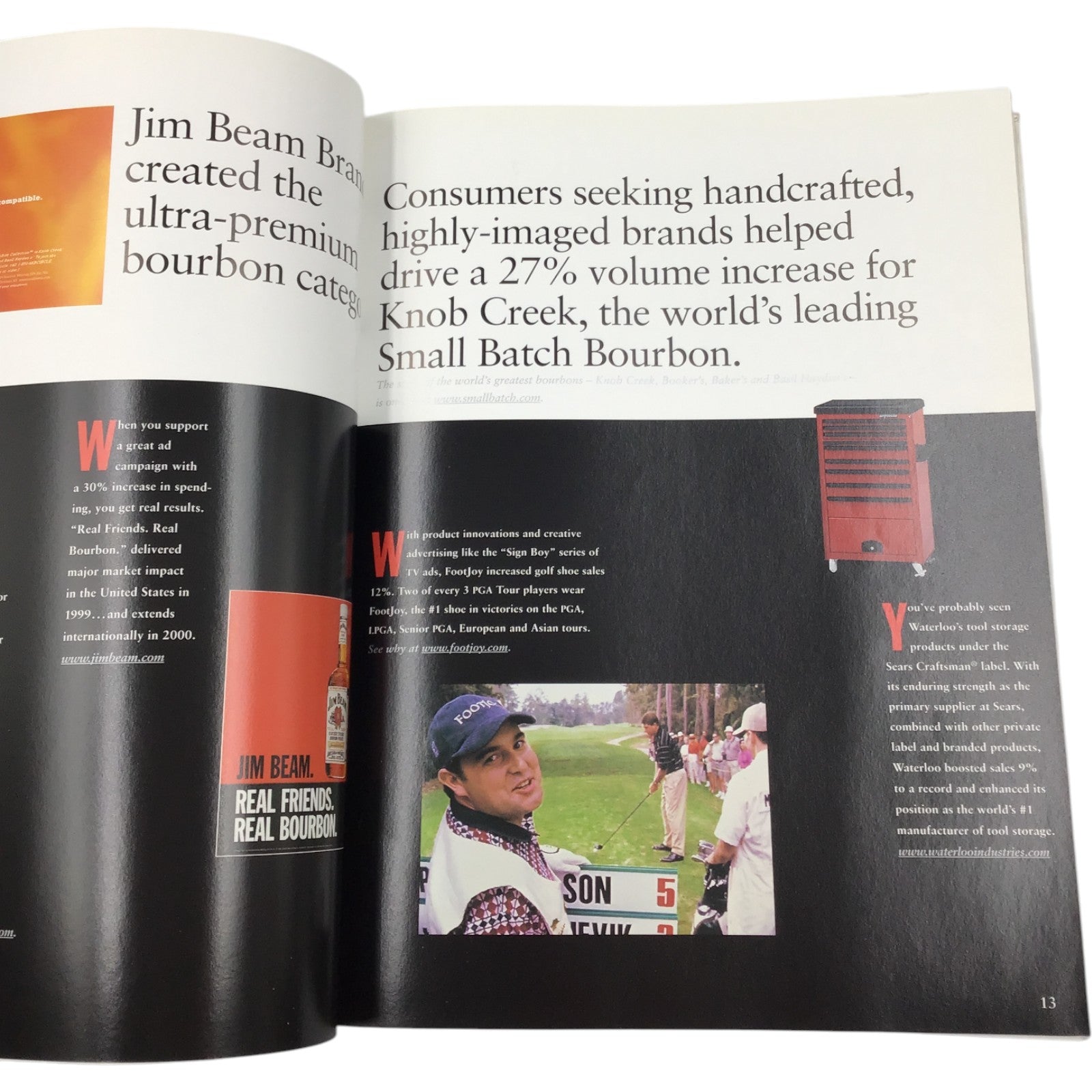 1999 Fortune Brands Annual Report + CEO Letter | Moen, Titleist, Jim Beam