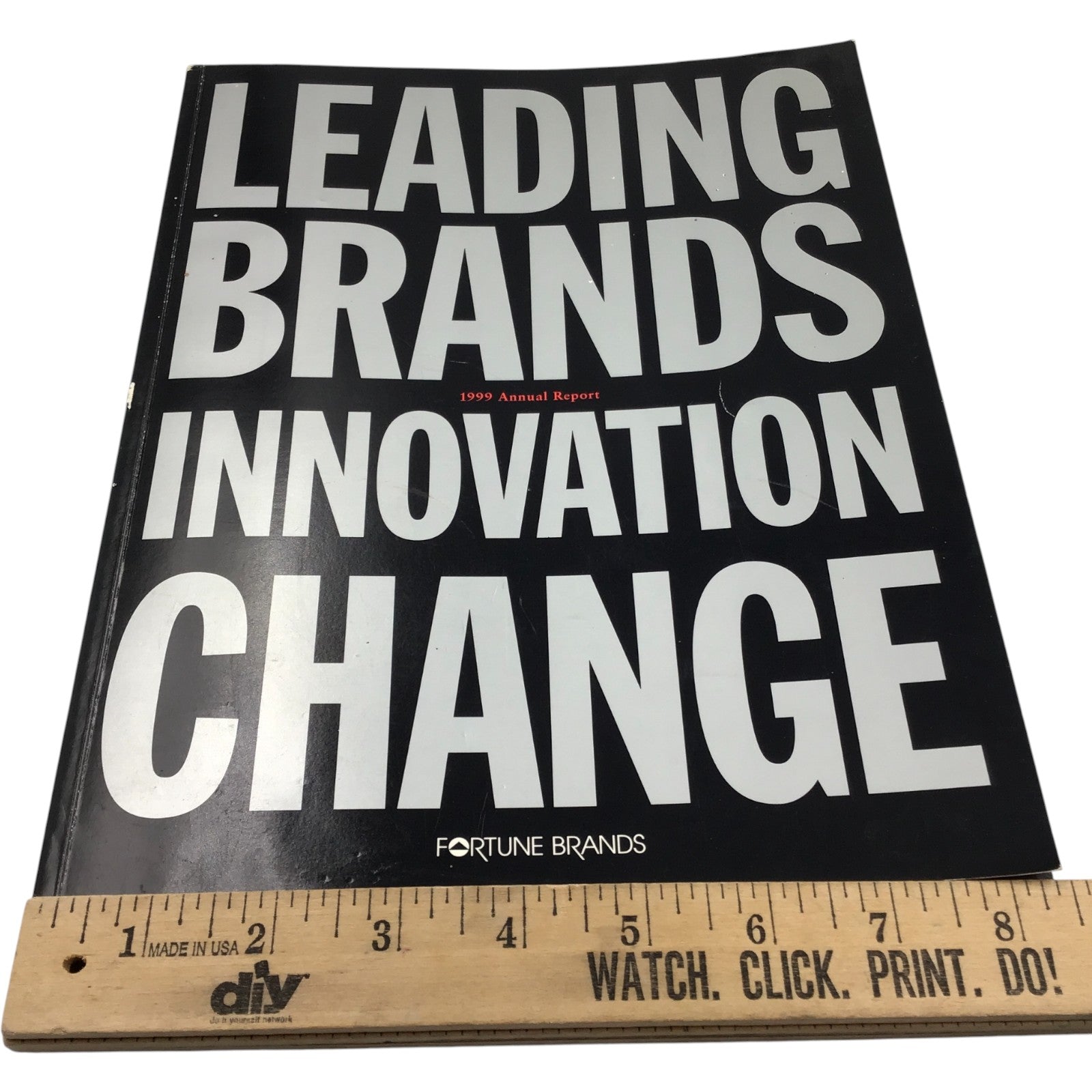 1999 Fortune Brands Annual Report + CEO Letter | Moen, Titleist, Jim Beam