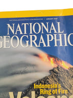 National Geographic January 2008 – Volcano Gods & Ring of Fire Issue