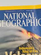 National Geographic January 2008 – Volcano Gods & Ring of Fire Issue