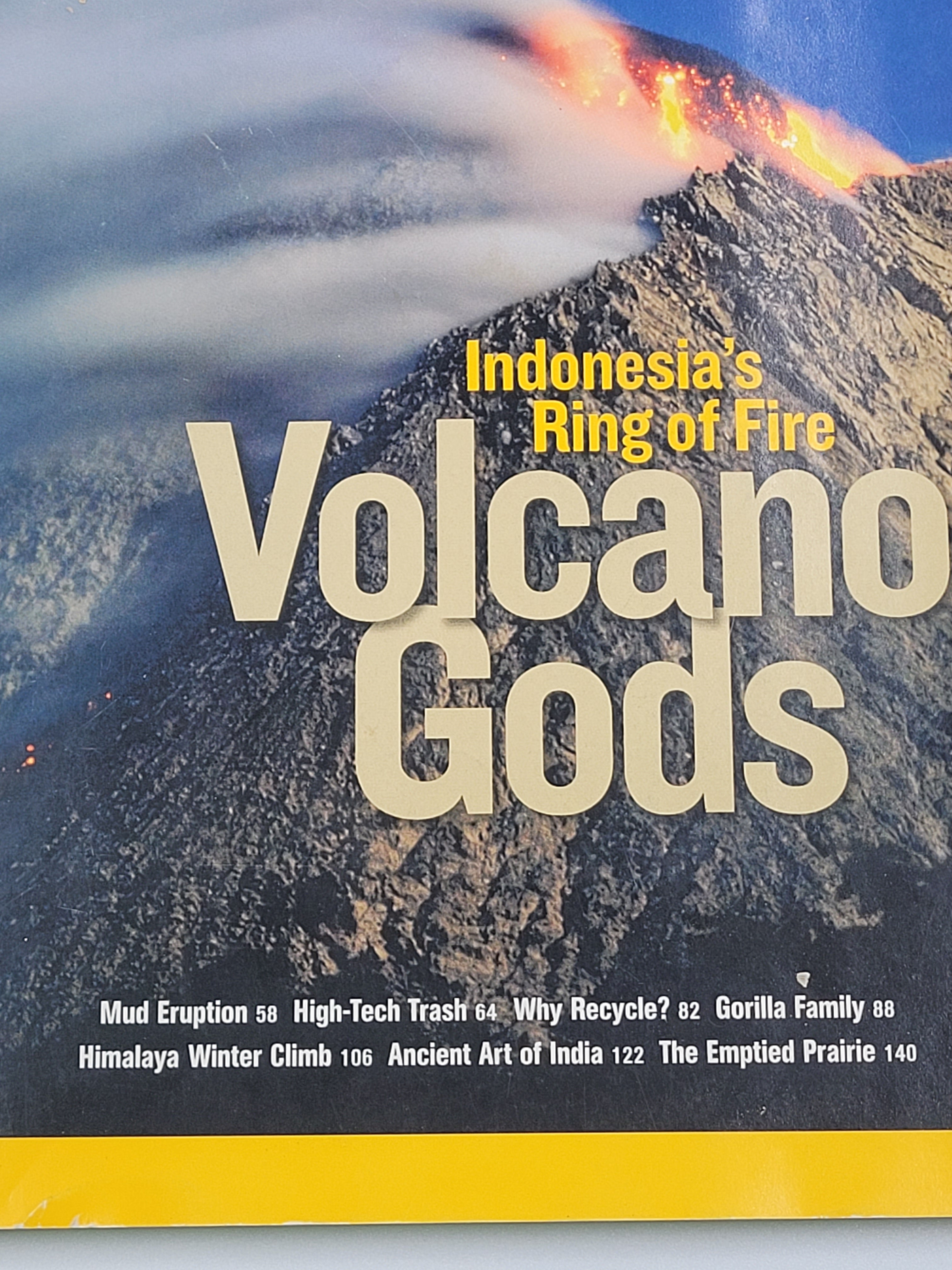 National Geographic January 2008 – Volcano Gods & Ring of Fire Issue