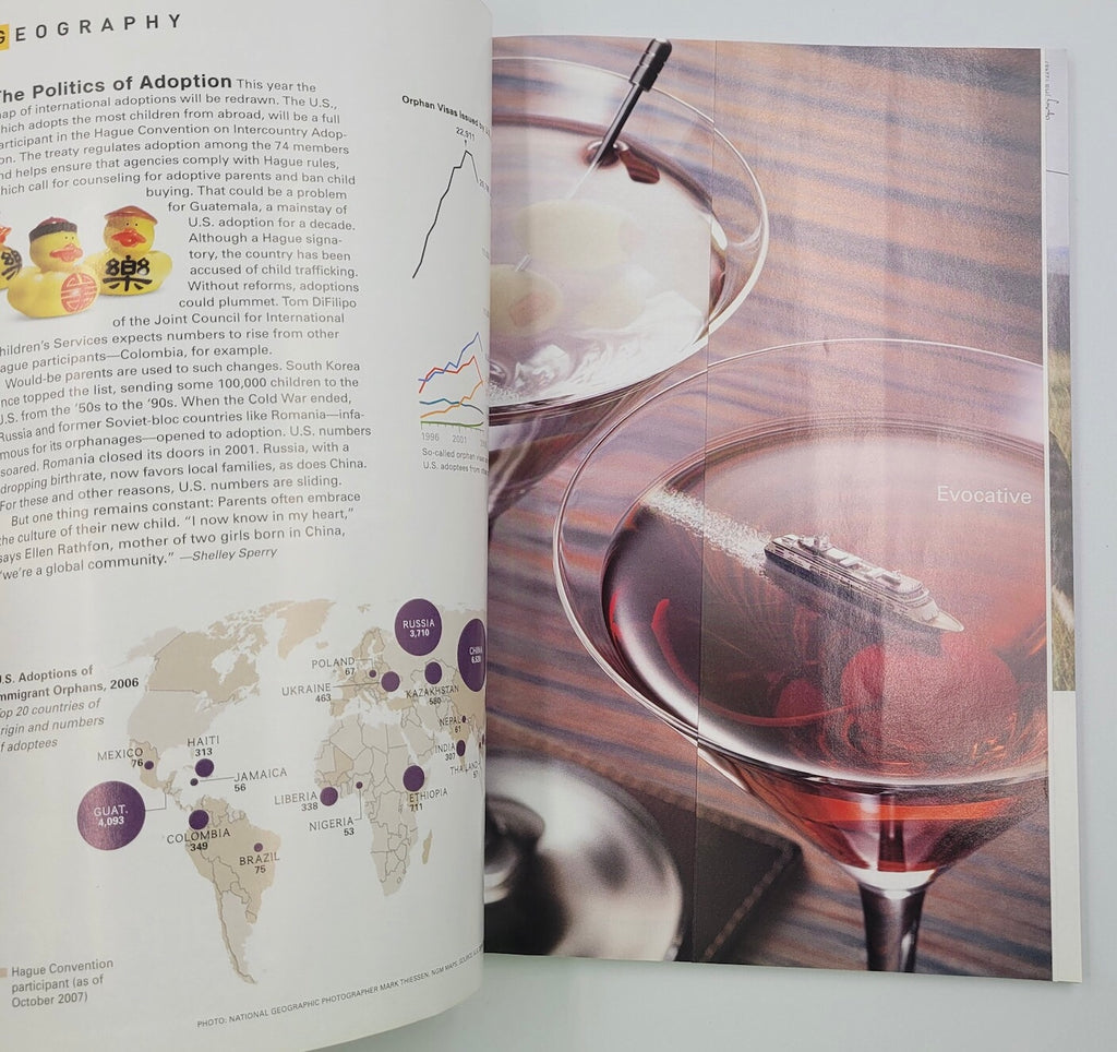 National Geographic January 2008 – Volcano Gods & Ring of Fire Issue